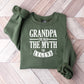 The Man The Myth The Legend - Grandpa Unisex Crewneck T-Shirt Sweatshirt Hoodie