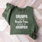 Grumpa Only Grumpier - Grandpa Unisex Crewneck T-Shirt Sweatshirt Hoodie