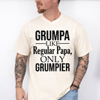 Grumpa Only Grumpier - Grandpa Unisex Crewneck T-Shirt Sweatshirt Hoodie