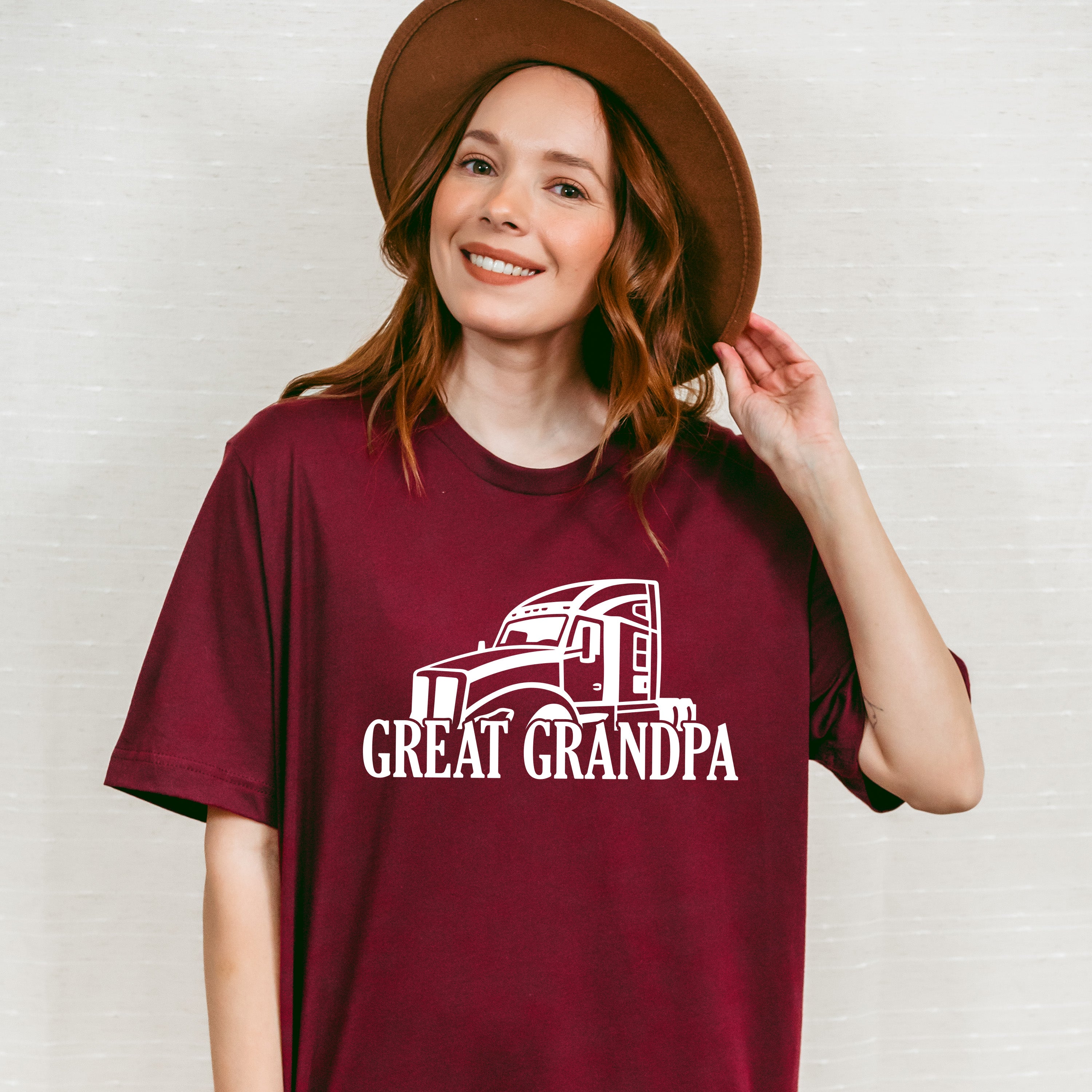 Great Grandpa Semi - Grandpa Unisex Crewneck T-Shirt Sweatshirt Hoodie