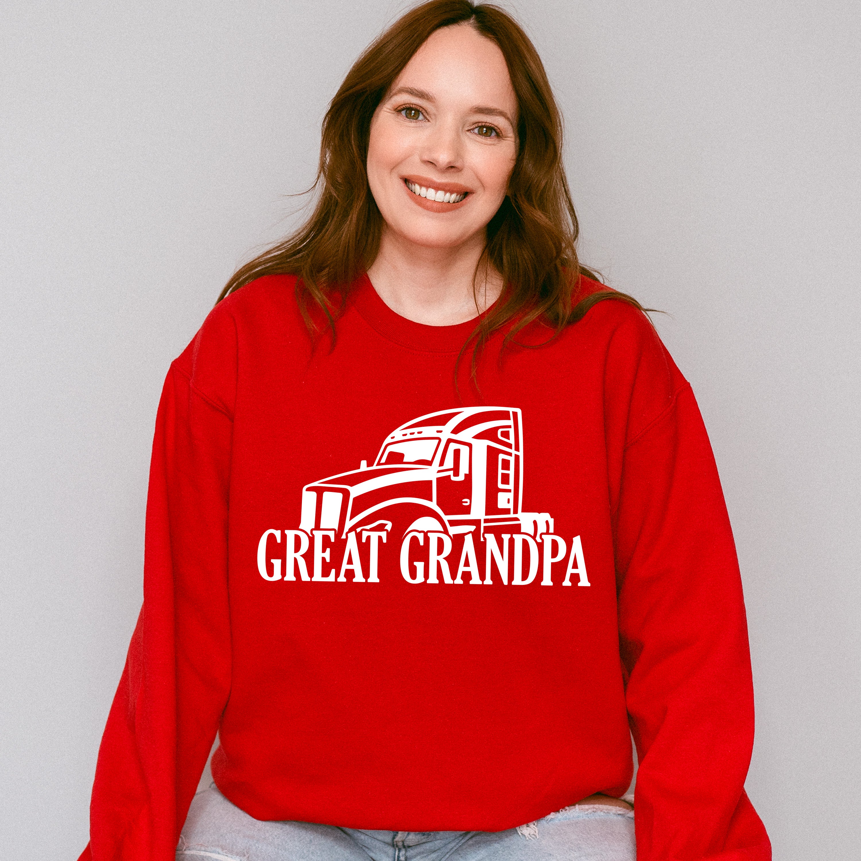 Great Grandpa Semi - Grandpa Unisex Crewneck T-Shirt Sweatshirt Hoodie