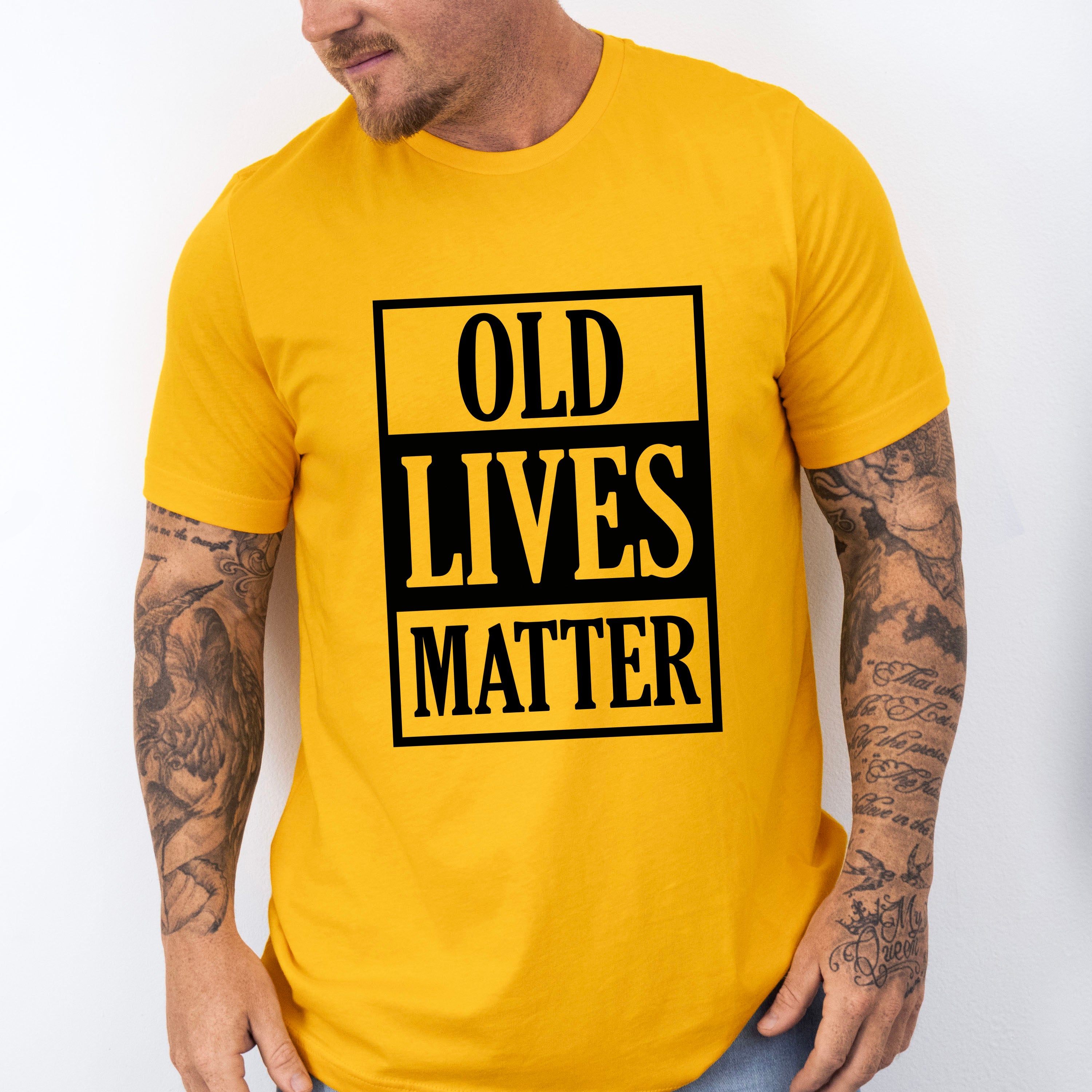 Old Lives Matter - Grandpa Unisex Crewneck T-Shirt Sweatshirt Hoodie