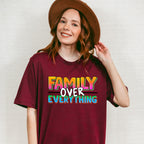 Family Over Everything - Family Reunion Unisex Crewneck T-Shirt Sweatshirt Hoodie