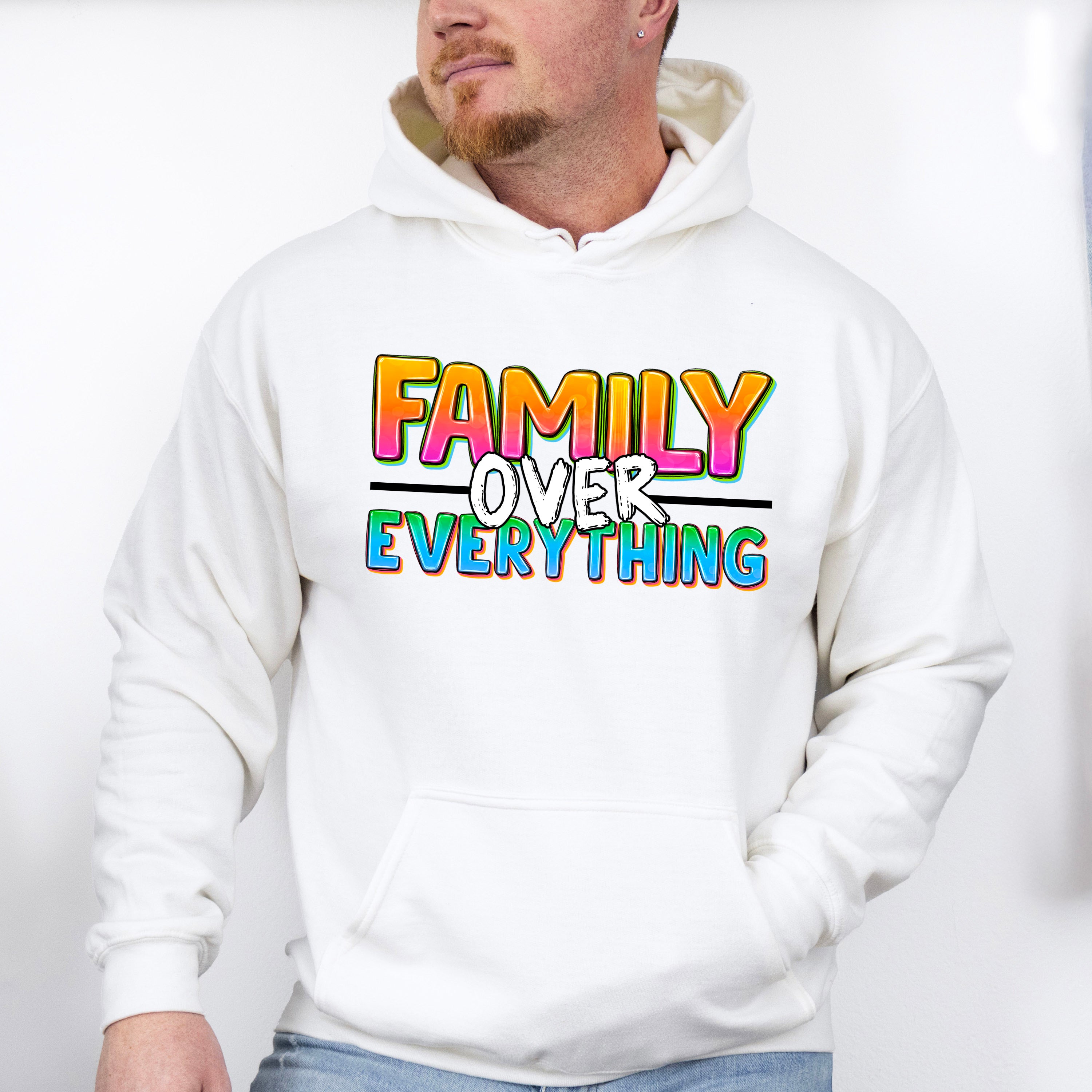 Family Over Everything - Family Reunion Unisex Crewneck T-Shirt Sweatshirt Hoodie