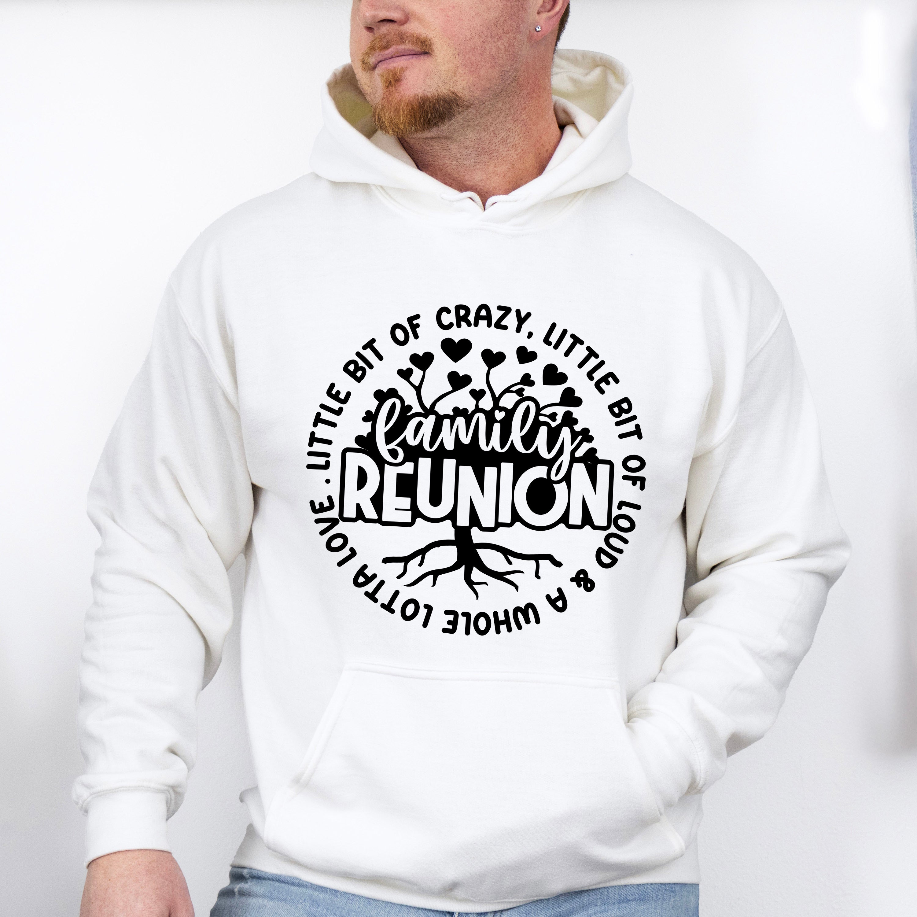 Family Tree Design - Family Reunion Unisex Crewneck T-Shirt
