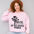 The Most Beautiful Puzzle - Family Reunion Unisex Crewneck T-Shirt Sweatshirt Hoodie