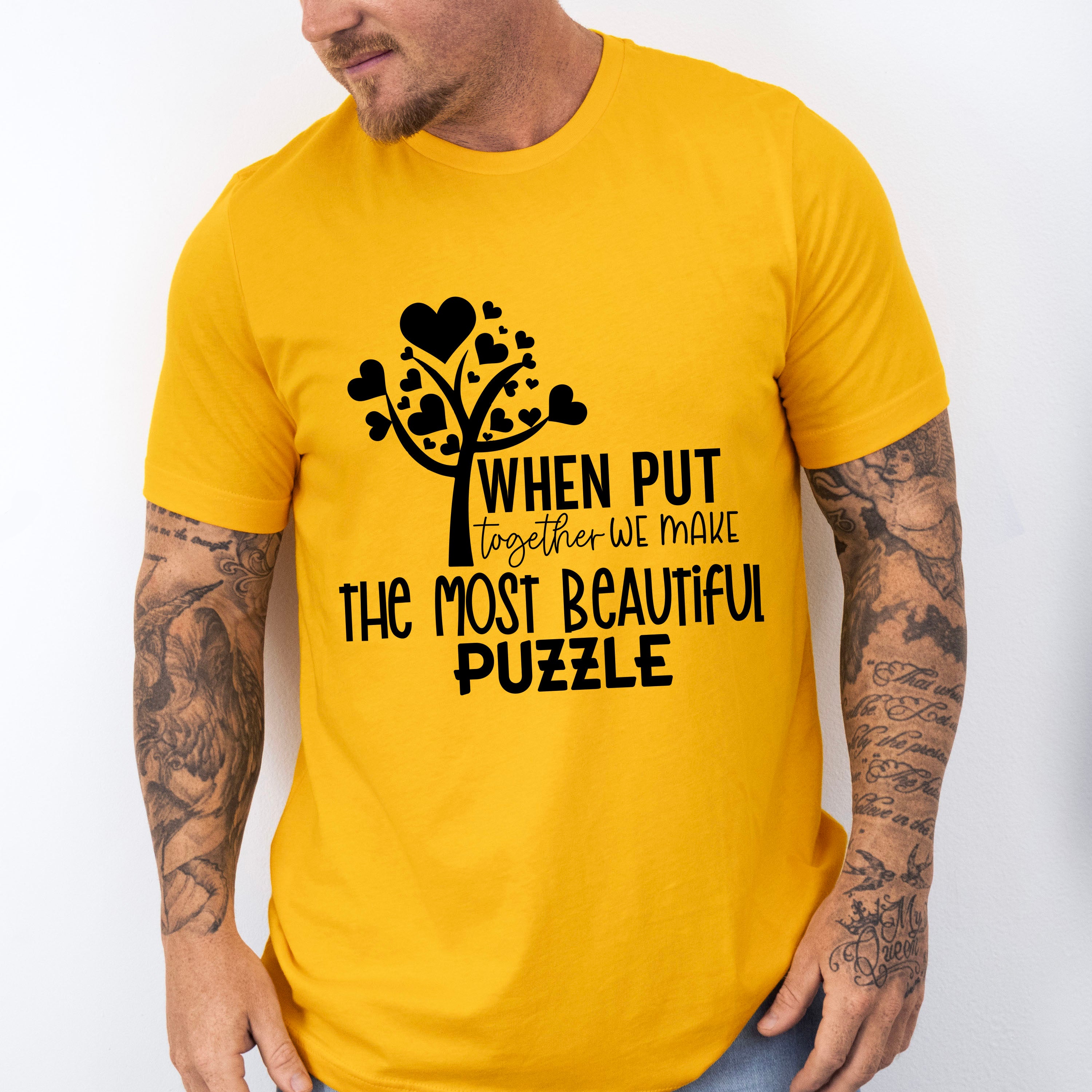 The Most Beautiful Puzzle - Family Reunion Unisex Crewneck T-Shirt Sweatshirt Hoodie