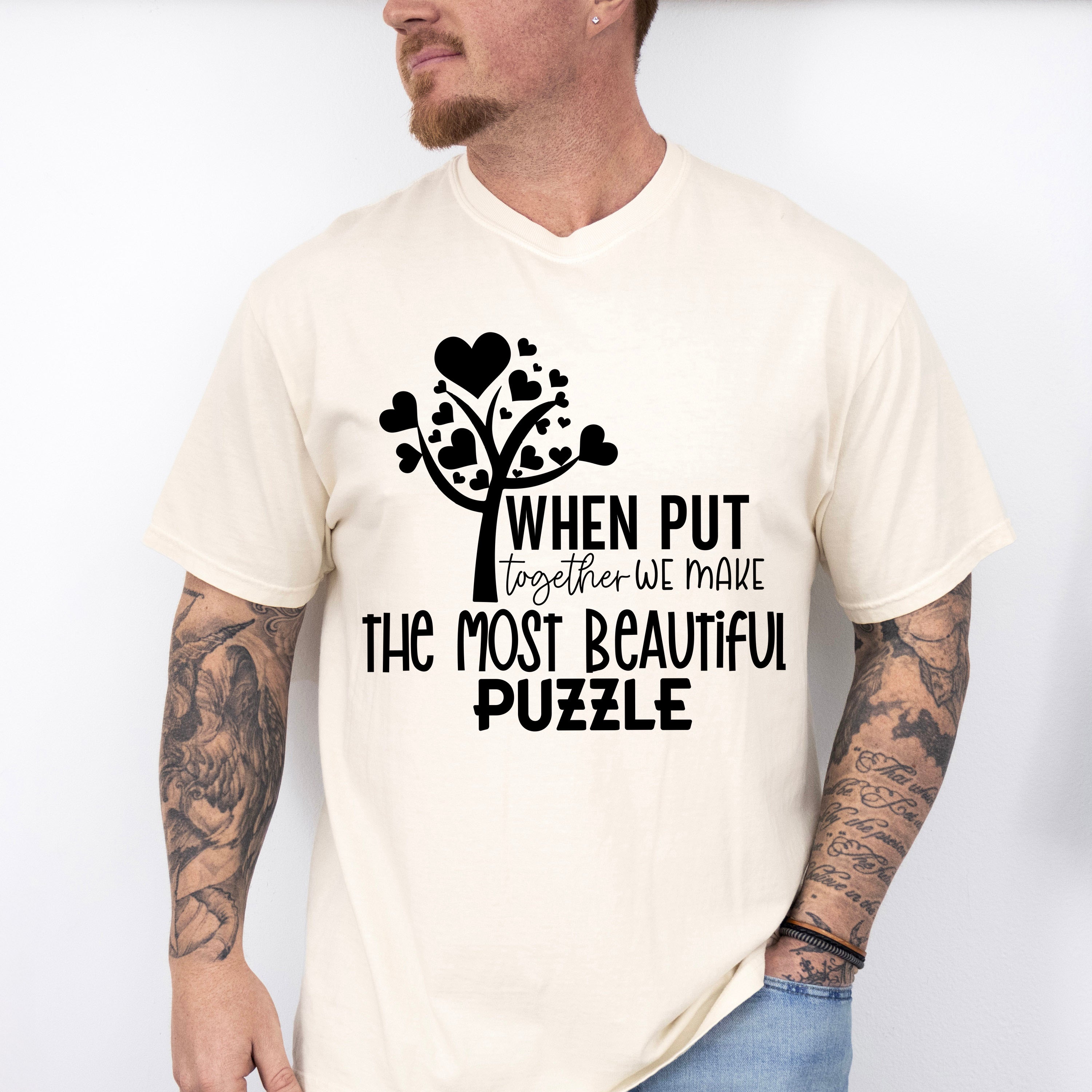 The Most Beautiful Puzzle - Family Reunion Unisex Crewneck T-Shirt Sweatshirt Hoodie