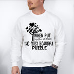 The Most Beautiful Puzzle - Family Reunion Unisex Crewneck T-Shirt Sweatshirt Hoodie