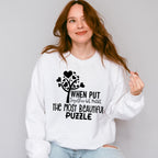 The Most Beautiful Puzzle - Family Reunion Unisex Crewneck T-Shirt Sweatshirt Hoodie