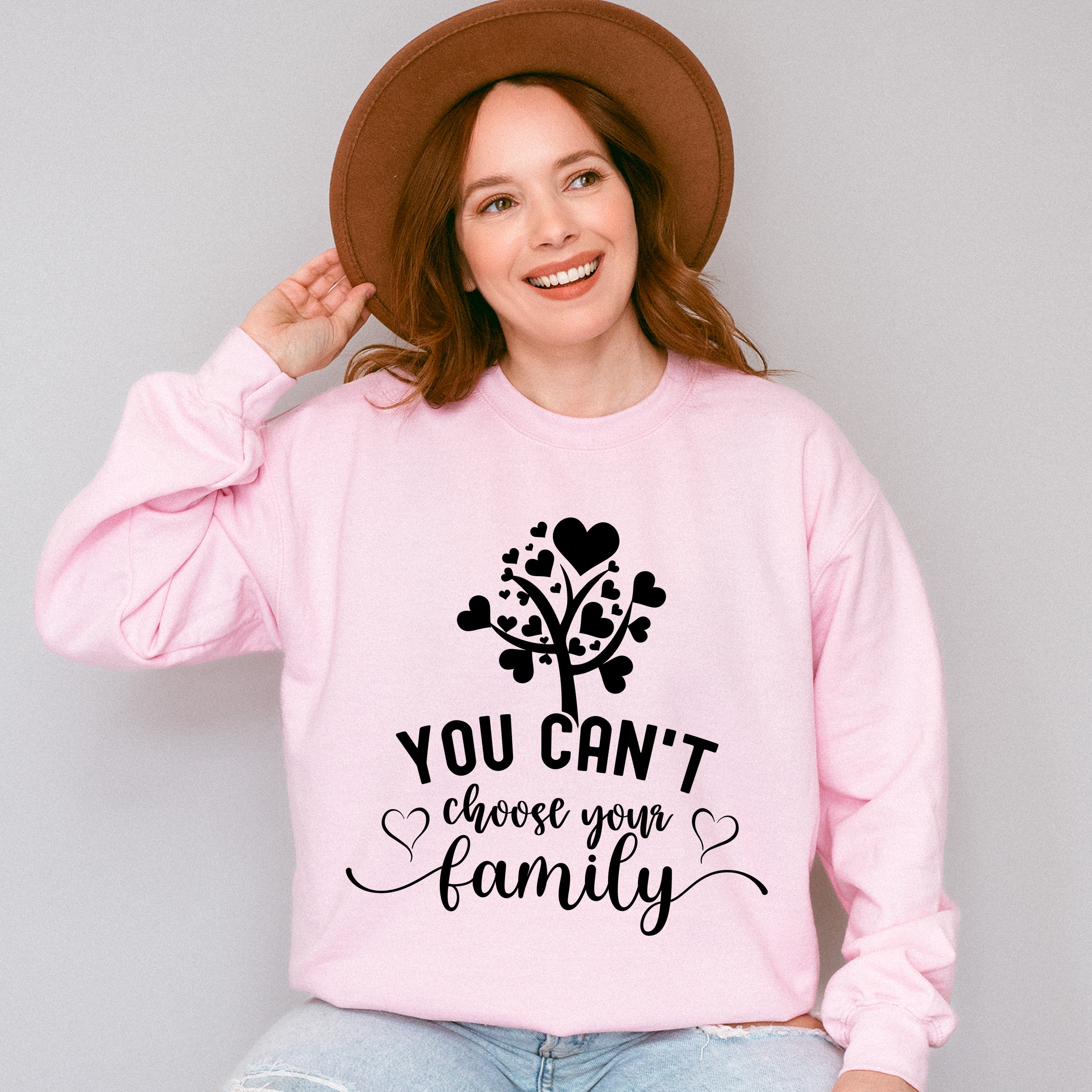 You Can't Choose Your Family - Family Reunion Unisex Crewneck T-Shirt Sweatshirt Hoodie