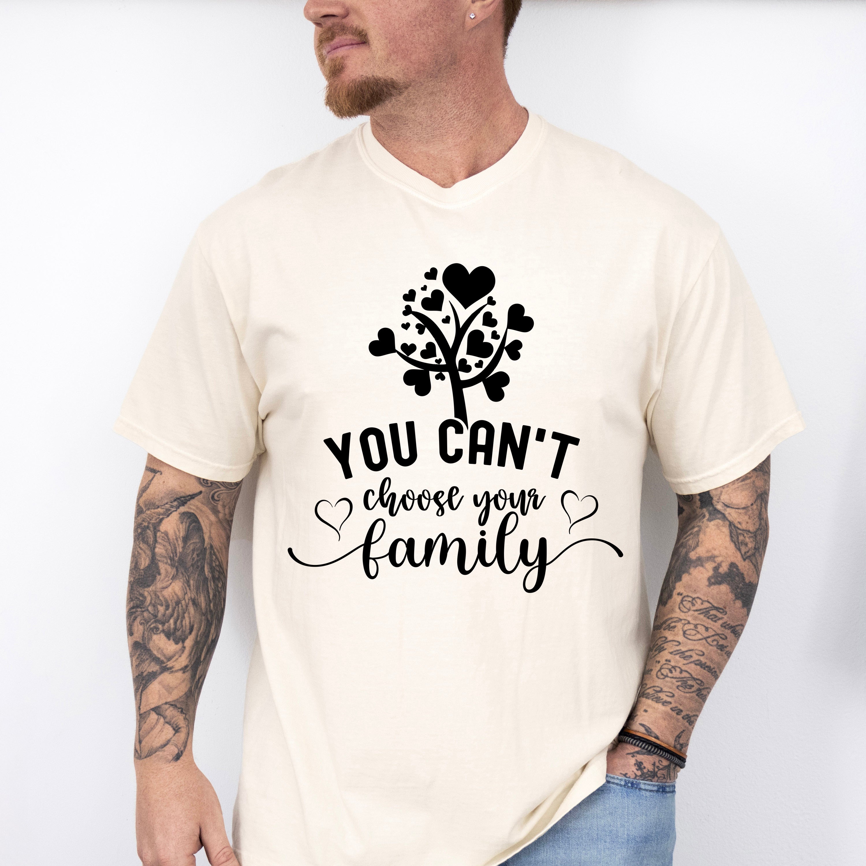 You Can't Choose Your Family - Family Reunion Unisex Crewneck T-Shirt Sweatshirt Hoodie