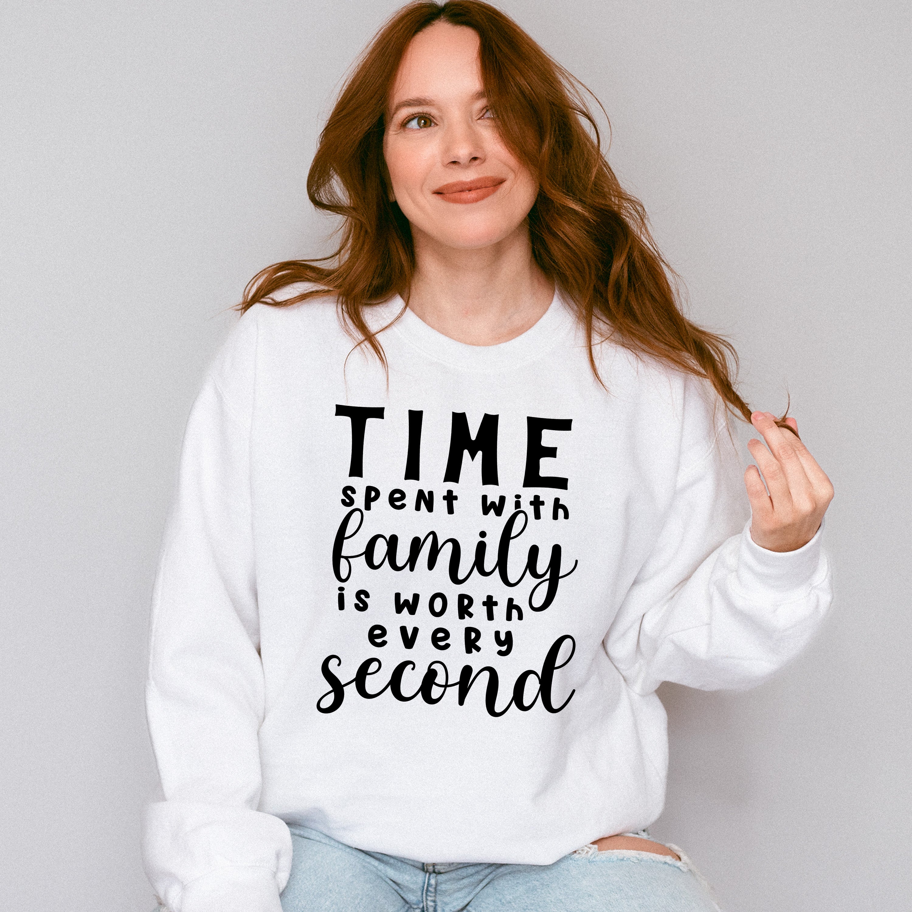 Time Spent With Family - Family Reunion Unisex Crewneck T-Shirt Sweatshirt Hoodie