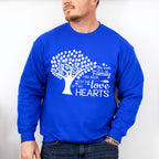 With The Love Of Two Hearts - Family Reunion Unisex Crewneck T-Shirt Sweatshirt Hoodie