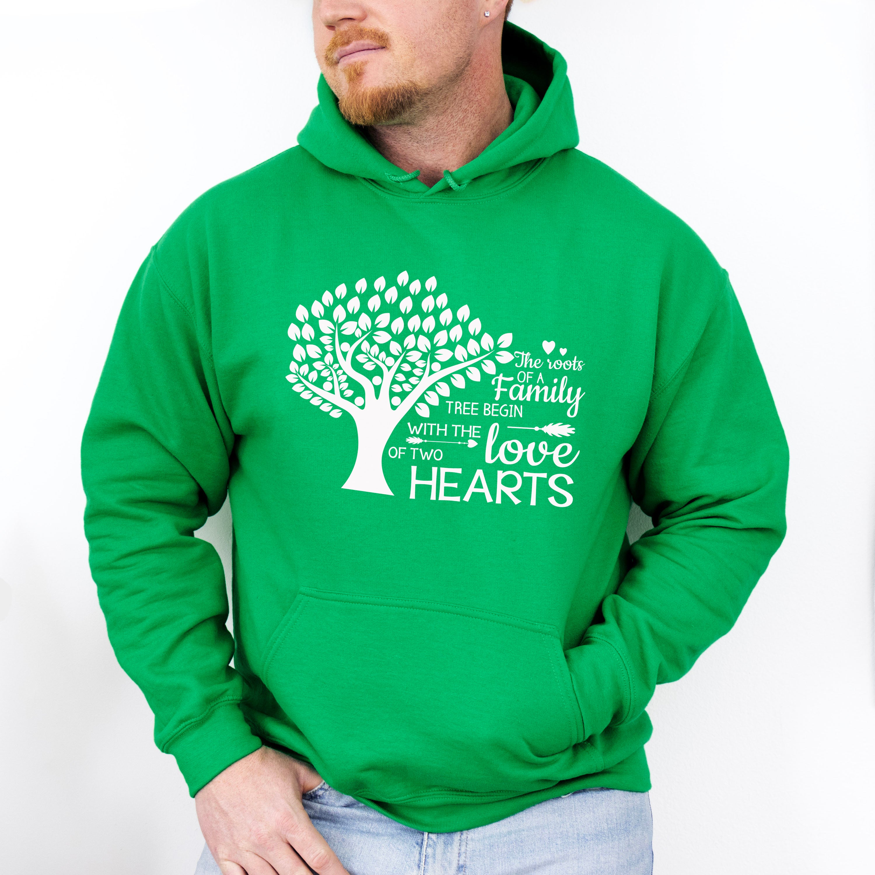 With The Love Of Two Hearts - Family Reunion Unisex Crewneck T-Shirt Sweatshirt Hoodie