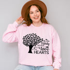 With The Love Of Two Hearts - Family Reunion Unisex Crewneck T-Shirt Sweatshirt Hoodie