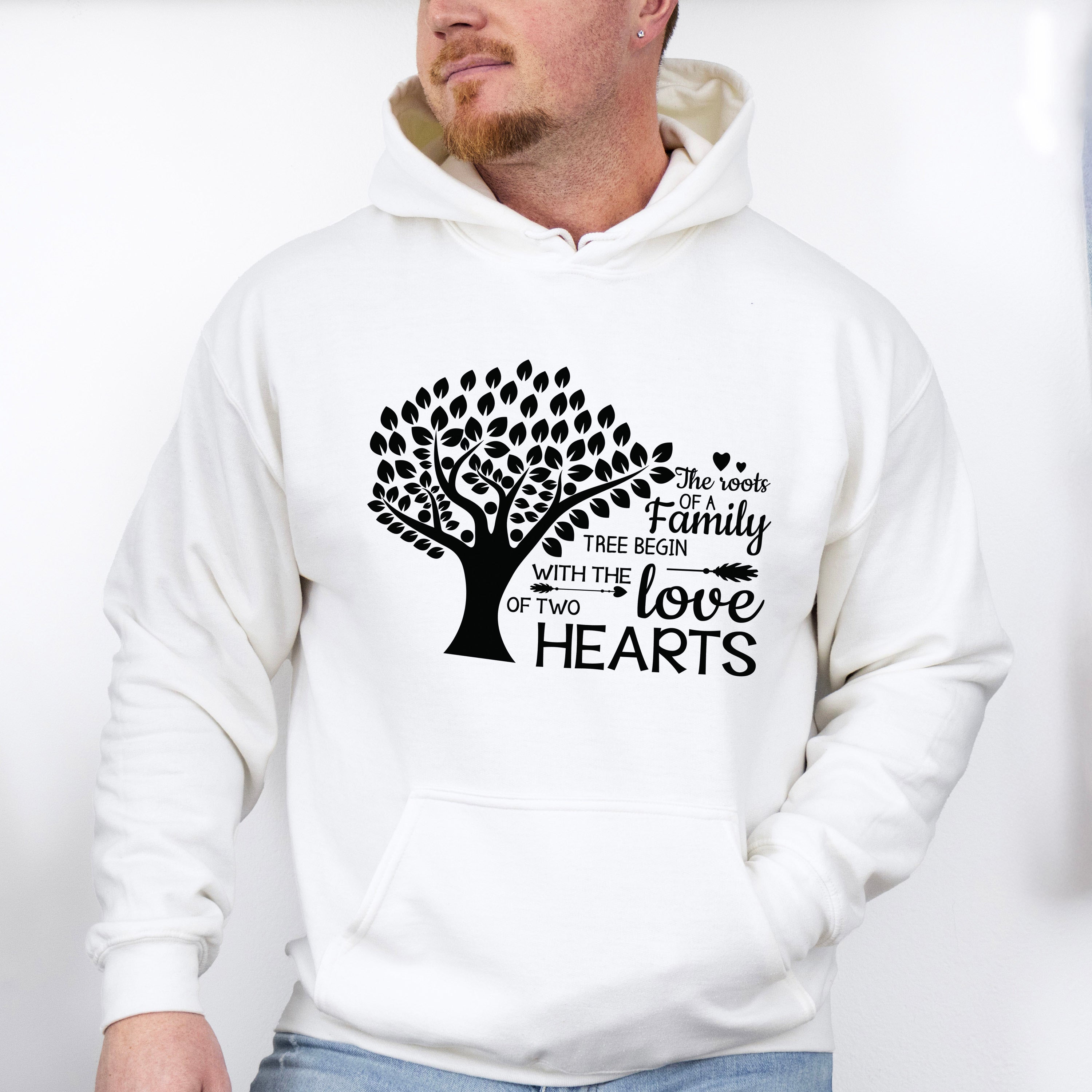 With The Love Of Two Hearts - Family Reunion Unisex Crewneck T-Shirt Sweatshirt Hoodie