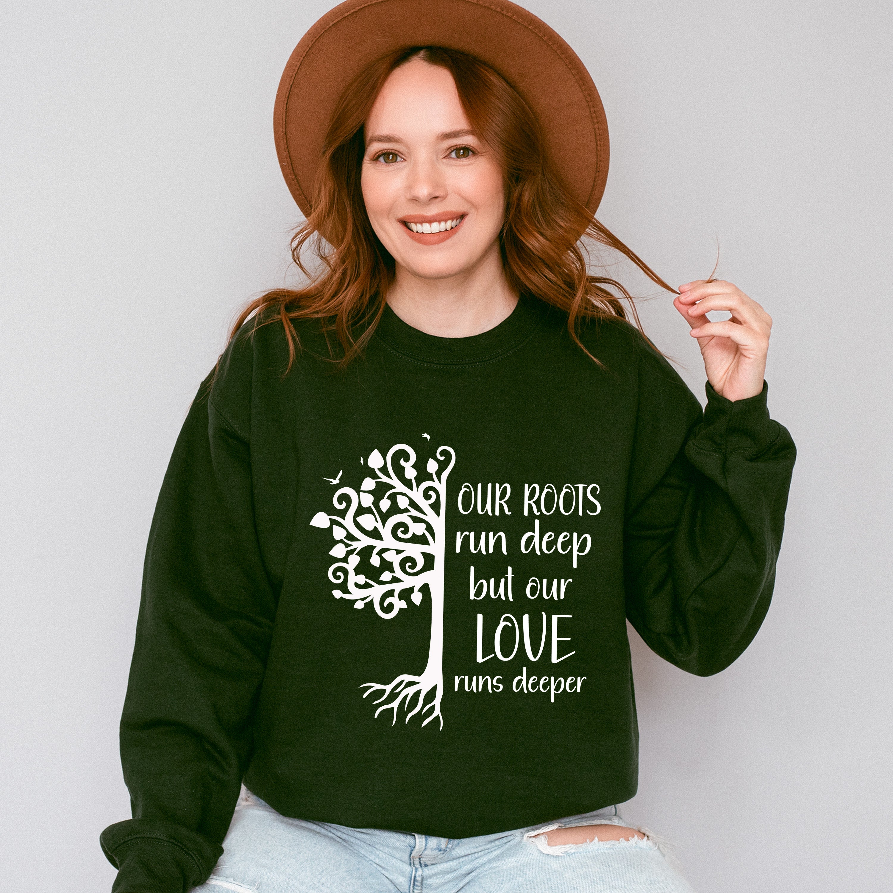 Our Love Runs Deeper - Family Reunion Unisex Crewneck T-Shirt Sweatshirt Hoodie