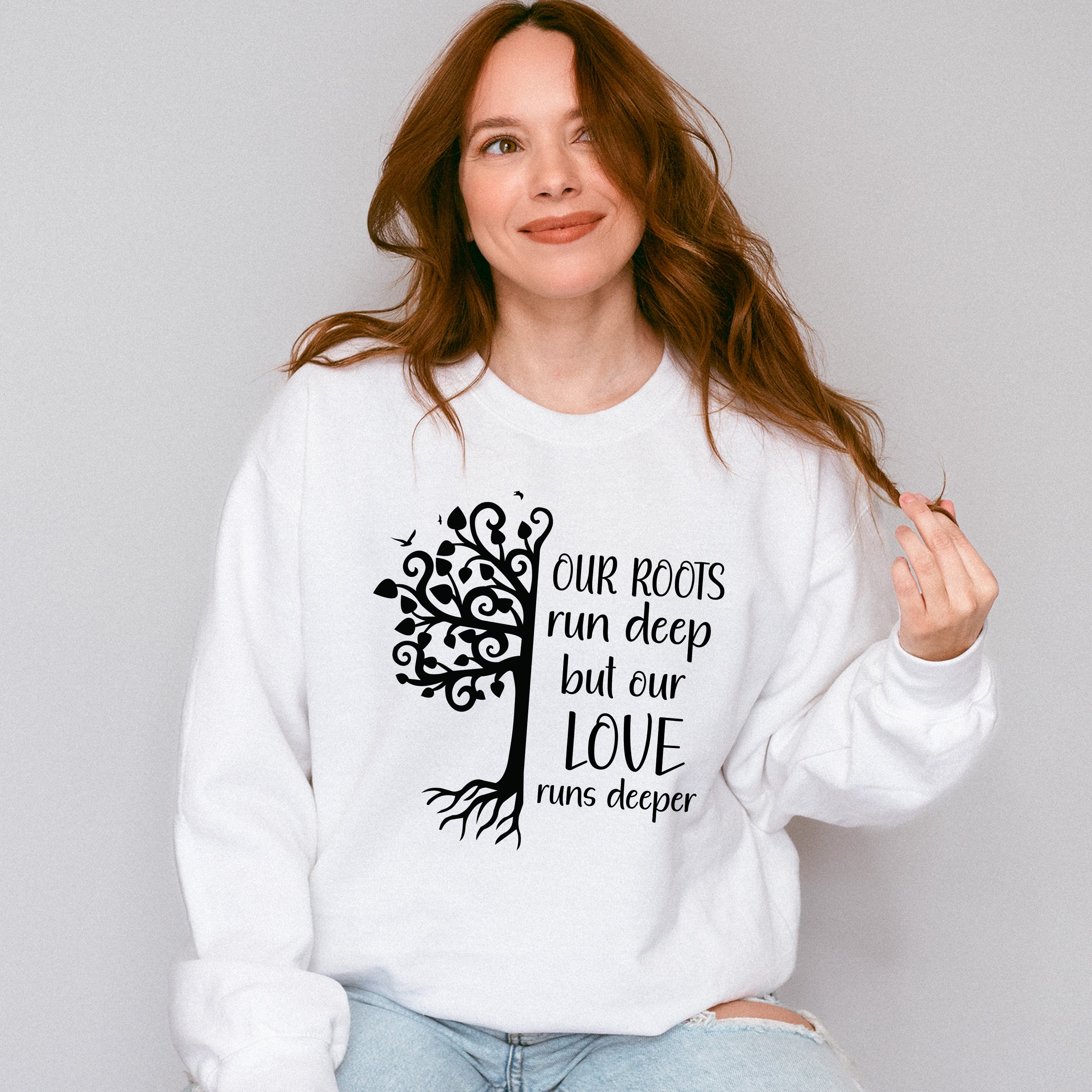 Our Love Runs Deeper - Family Reunion Unisex Crewneck T-Shirt Sweatshirt Hoodie