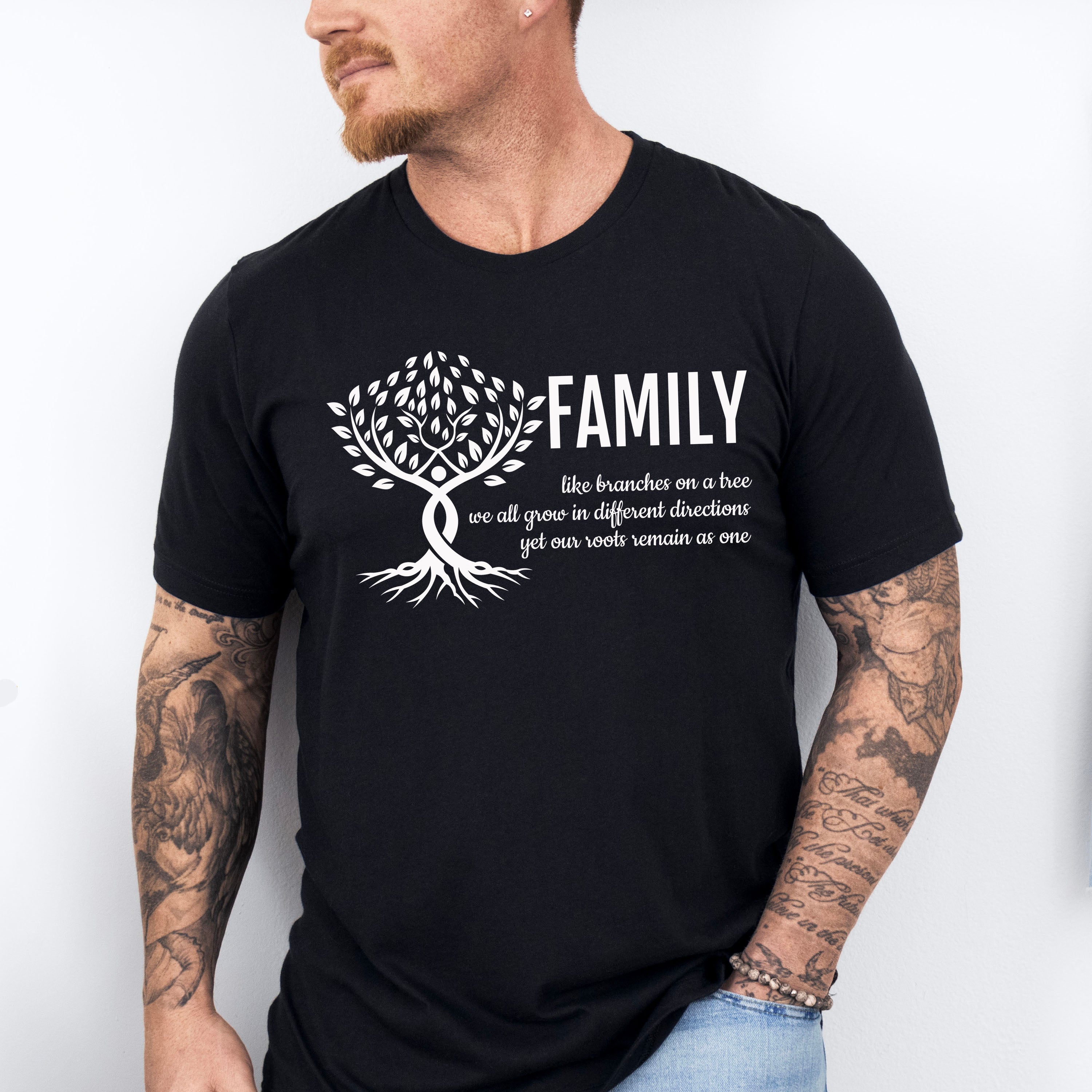 Family Tree Quote - Family Reunion Unisex Crewneck T-Shirt Sweatshirt Hoodie