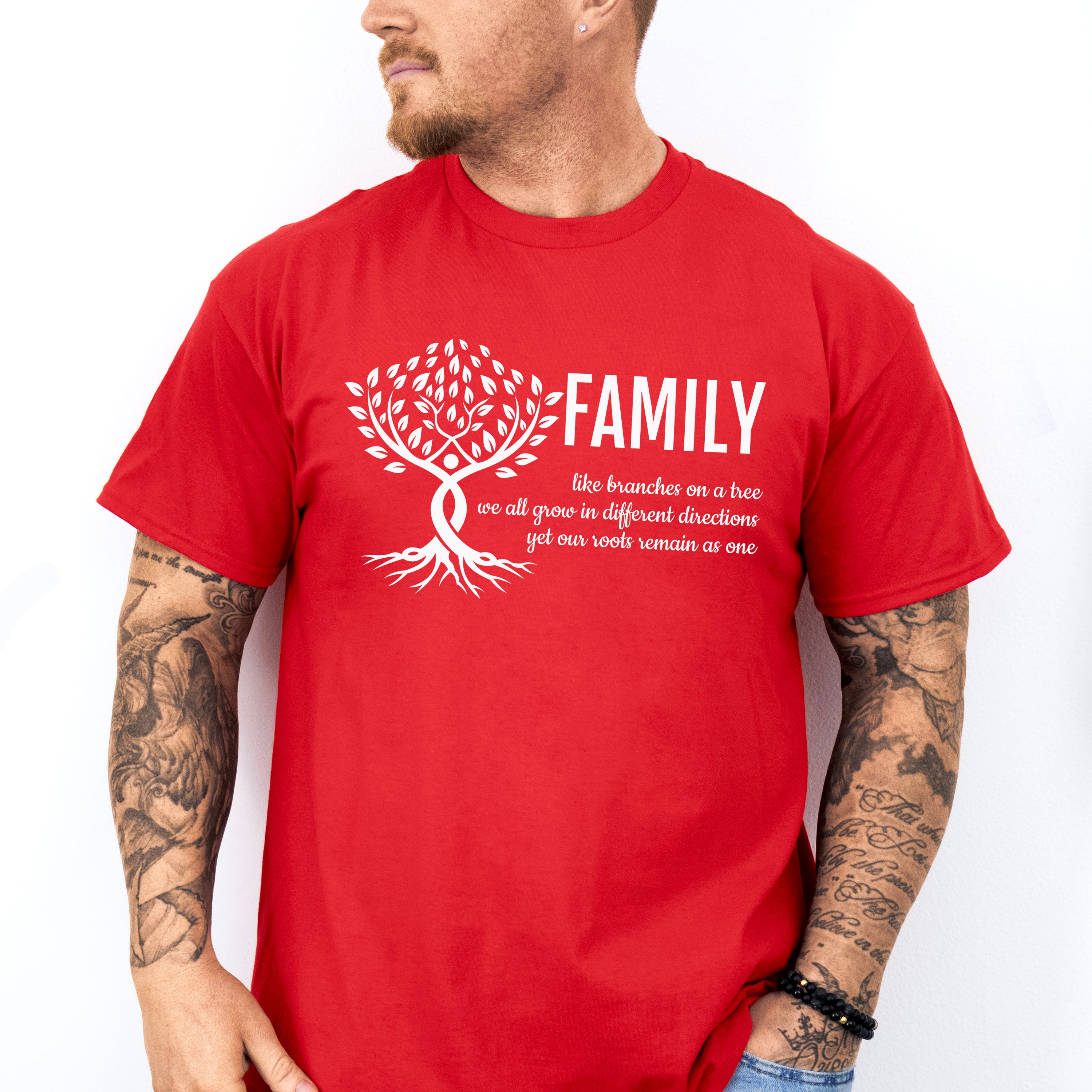 Family Tree Quote - Family Reunion Unisex Crewneck T-Shirt Sweatshirt Hoodie