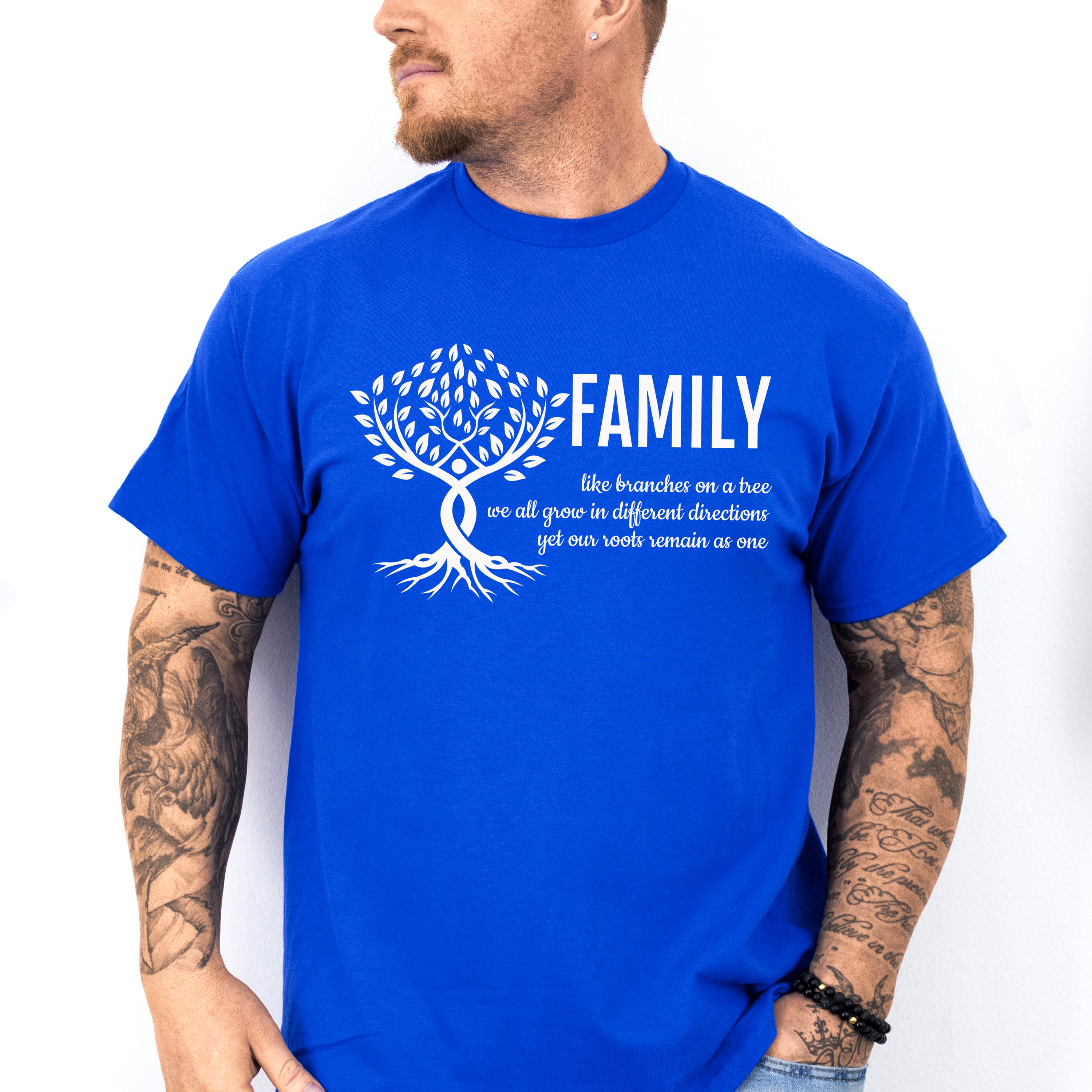 Family Tree Quote - Family Reunion Unisex Crewneck T-Shirt Sweatshirt Hoodie