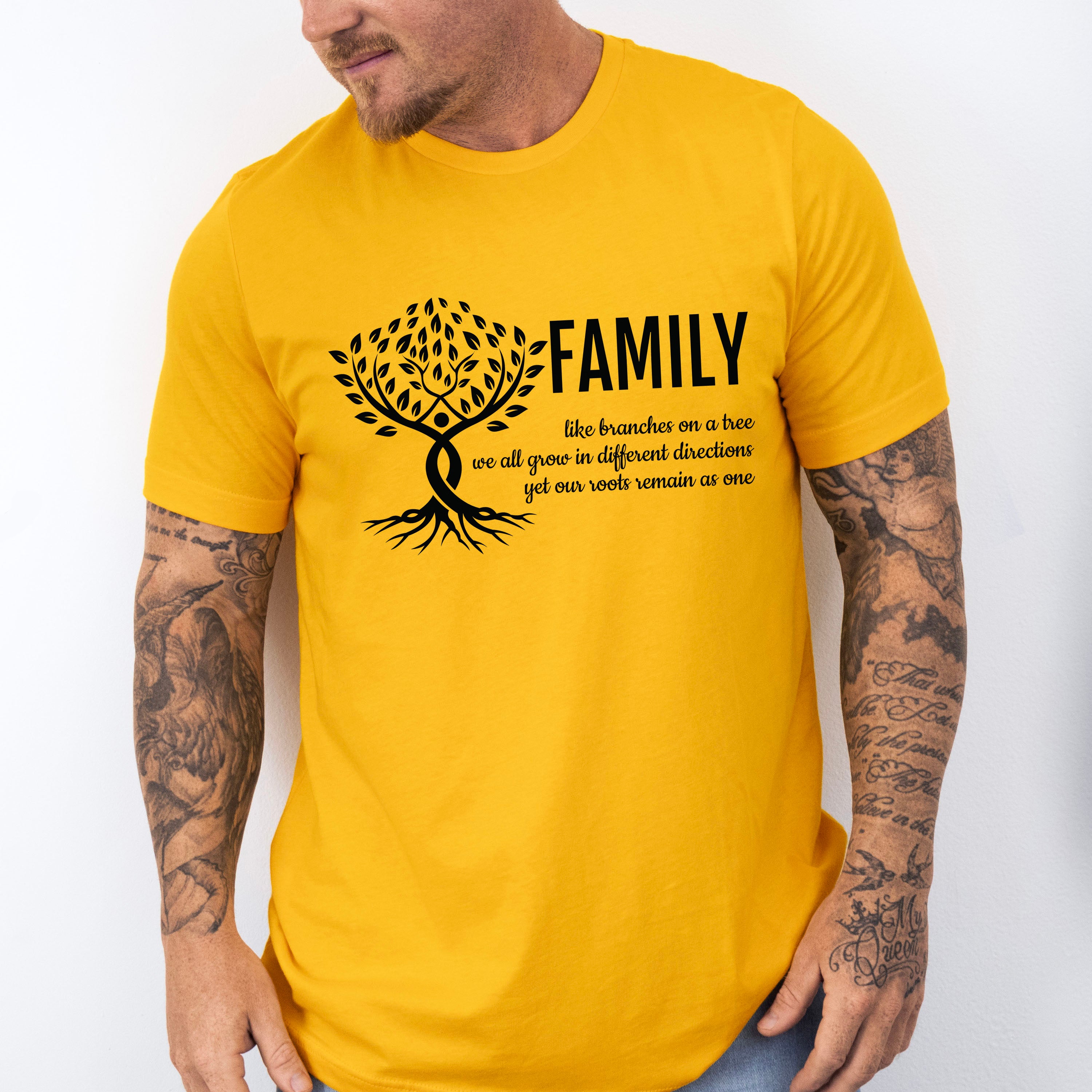 Family Tree Quote - Family Reunion Unisex Crewneck T-Shirt Sweatshirt Hoodie