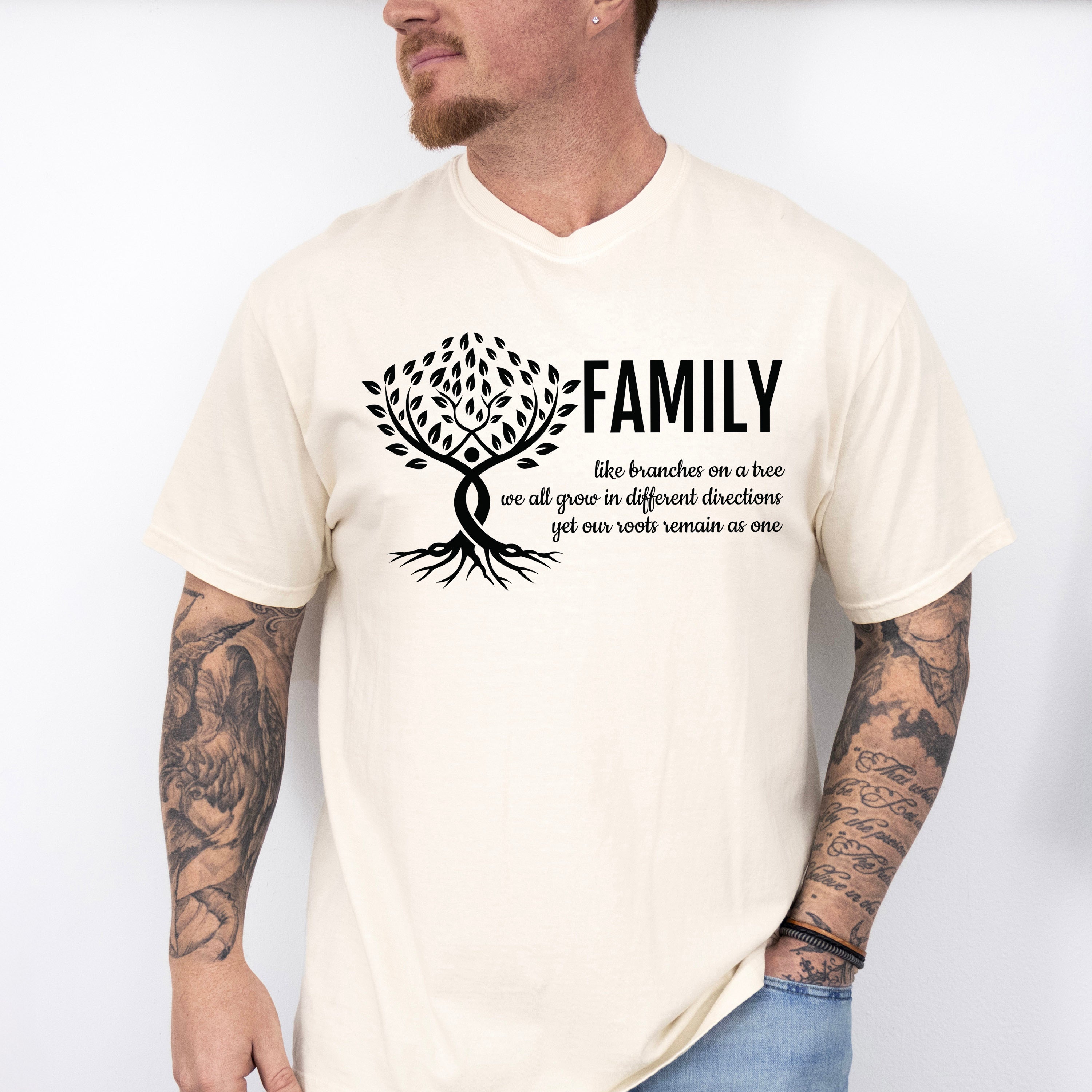 Family Tree Quote - Family Reunion Unisex Crewneck T-Shirt Sweatshirt Hoodie