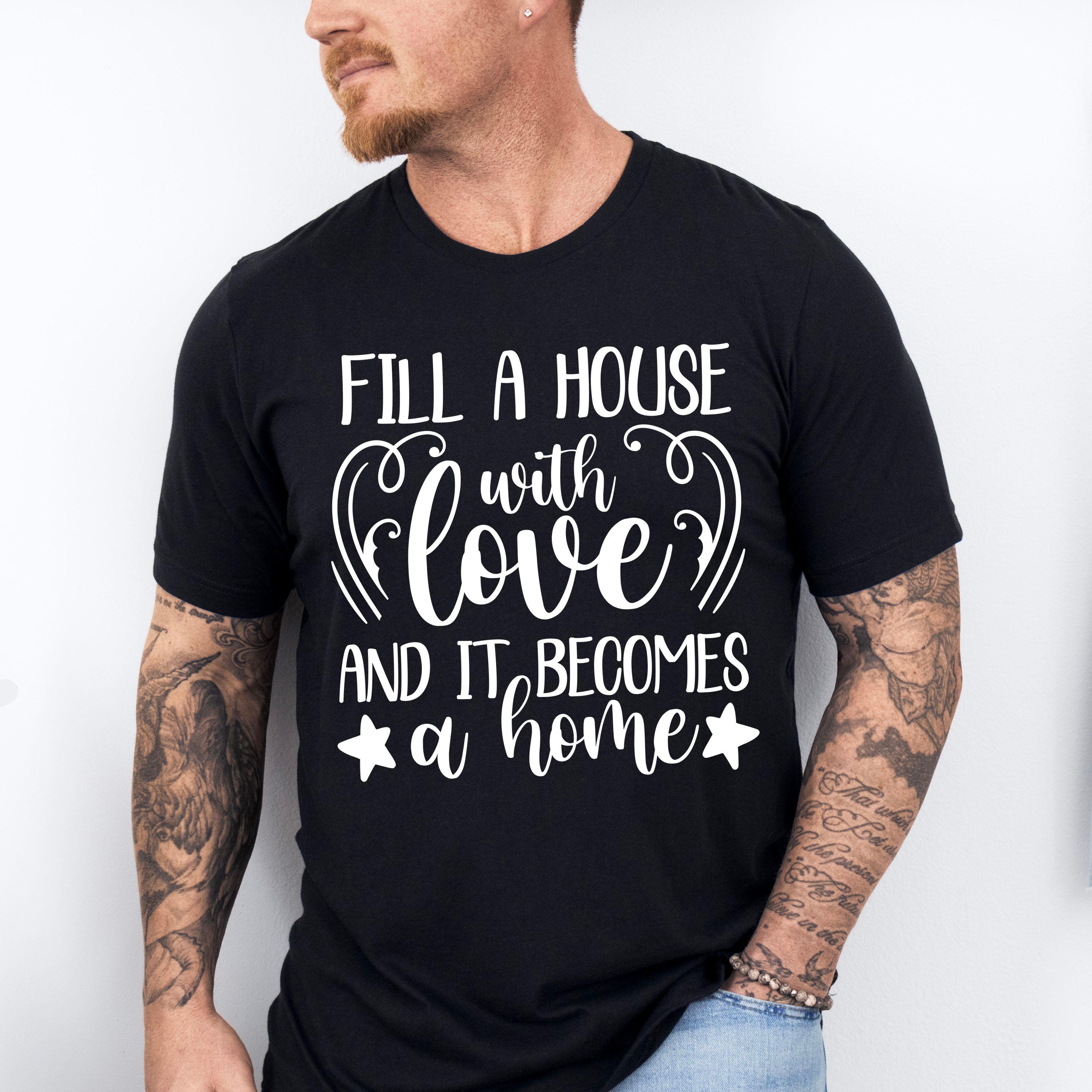 Fill A House With Love - Family Reunion Unisex Crewneck T-Shirt Sweatshirt Hoodie