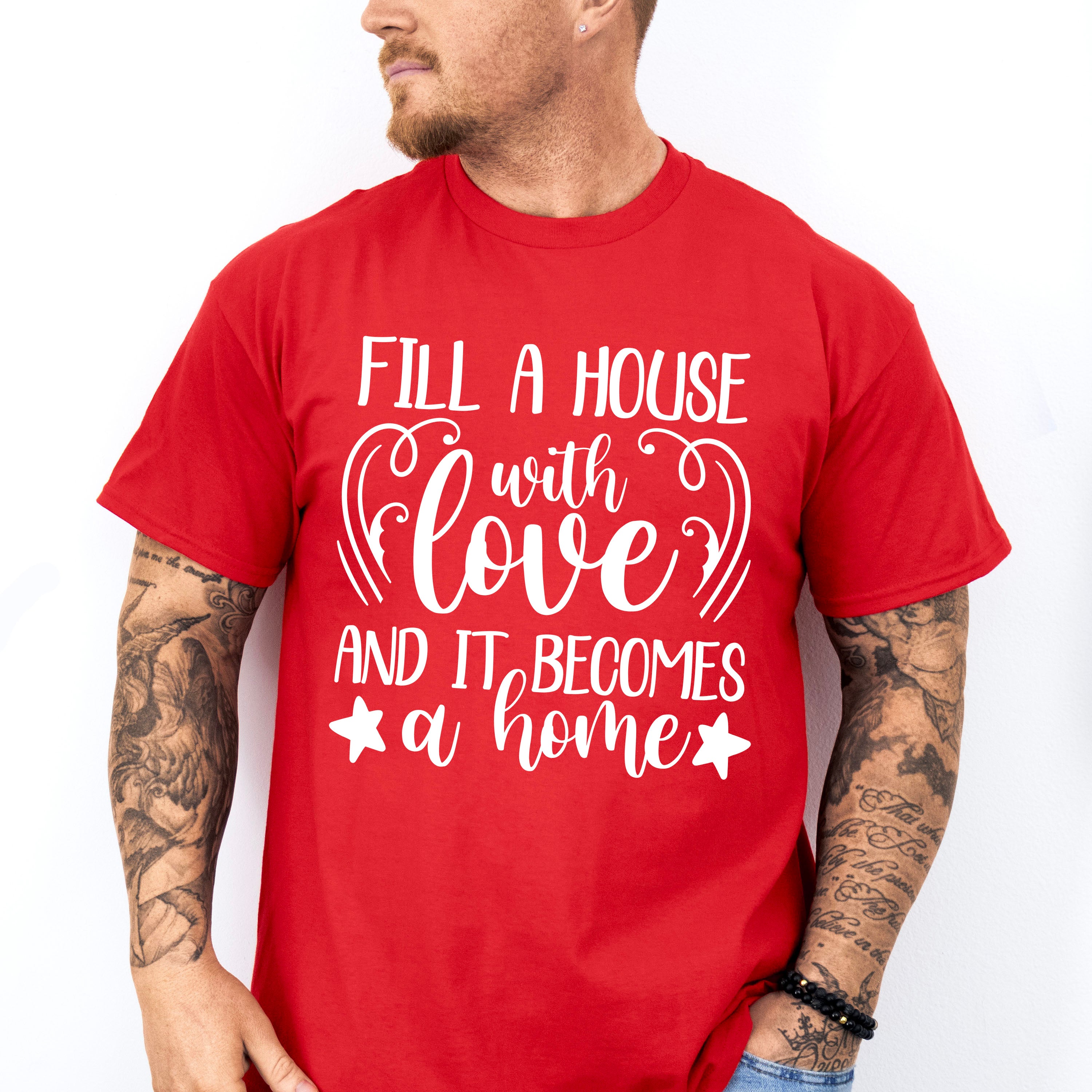 Fill A House With Love - Family Reunion Unisex Crewneck T-Shirt Sweatshirt Hoodie