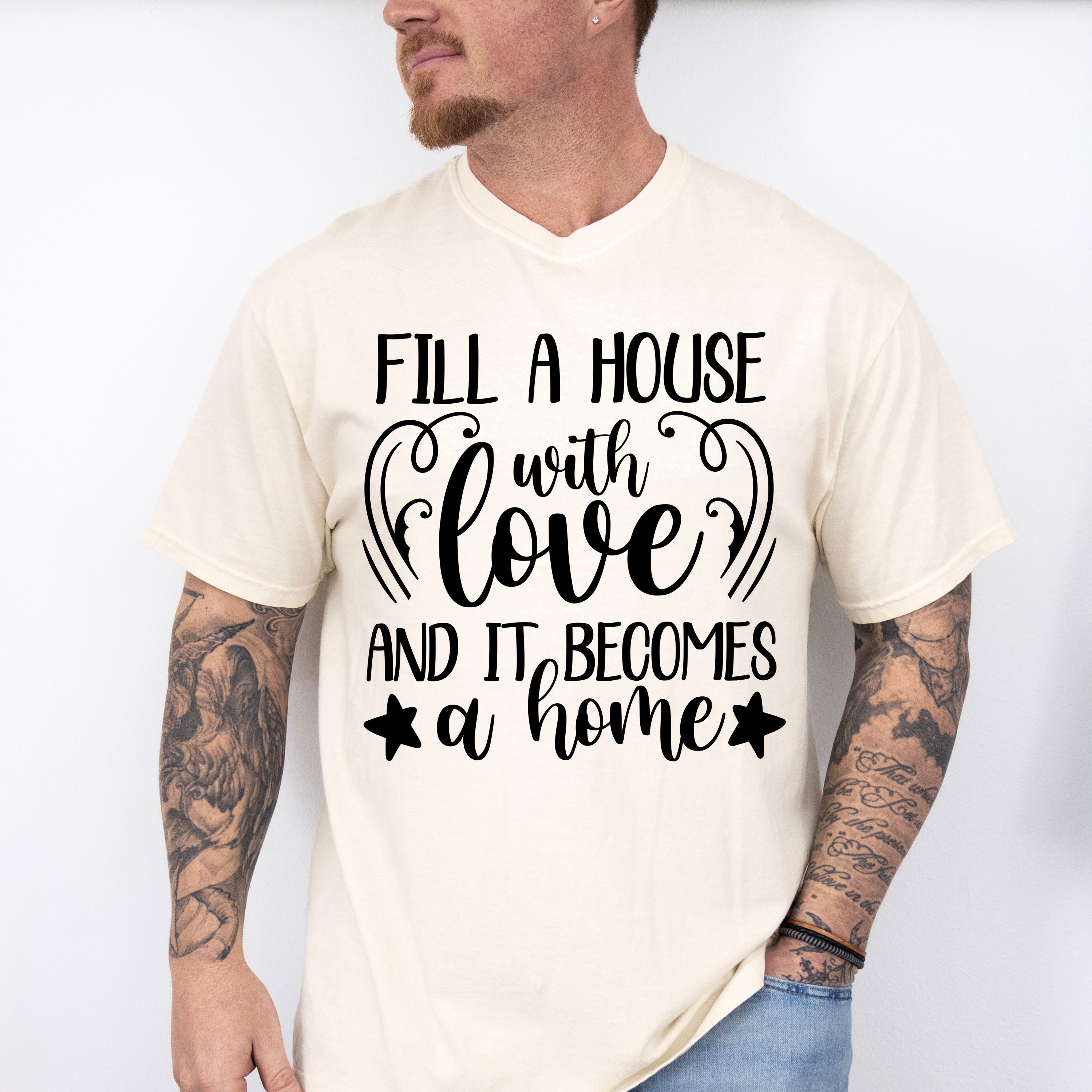Fill A House With Love - Family Reunion Unisex Crewneck T-Shirt Sweatshirt Hoodie