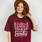Heart Of A Family - Family Reunion Unisex Crewneck T-Shirt Sweatshirt Hoodie