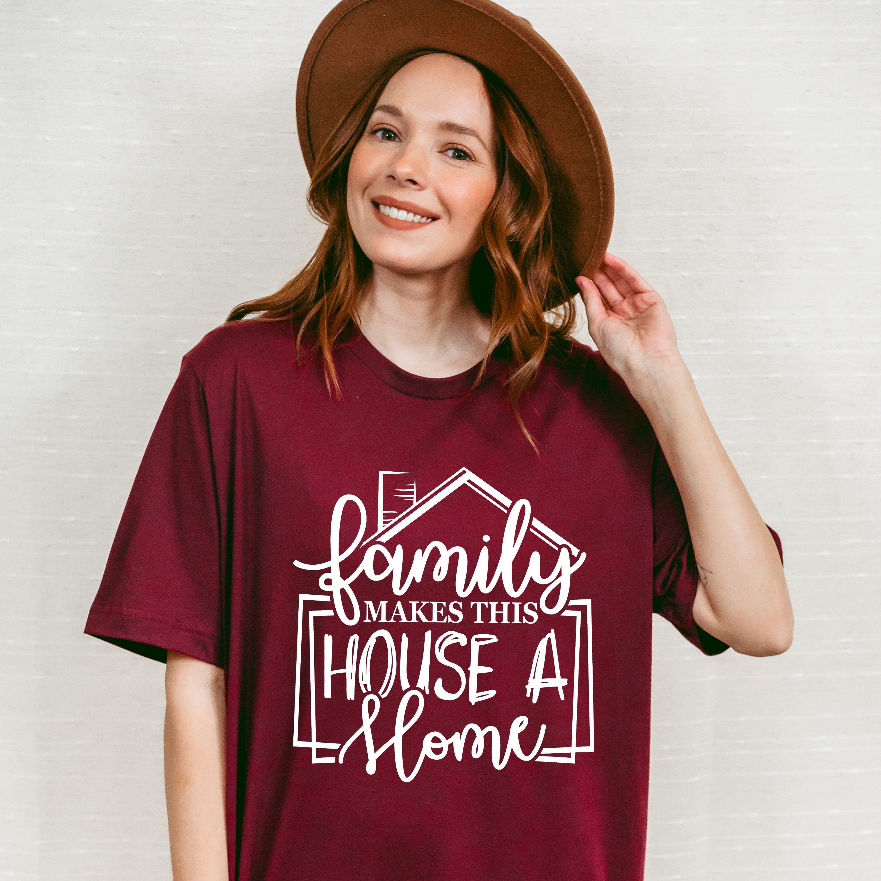 Family Makes This House - Family Reunion Unisex Crewneck T-Shirt Sweatshirt Hoodie