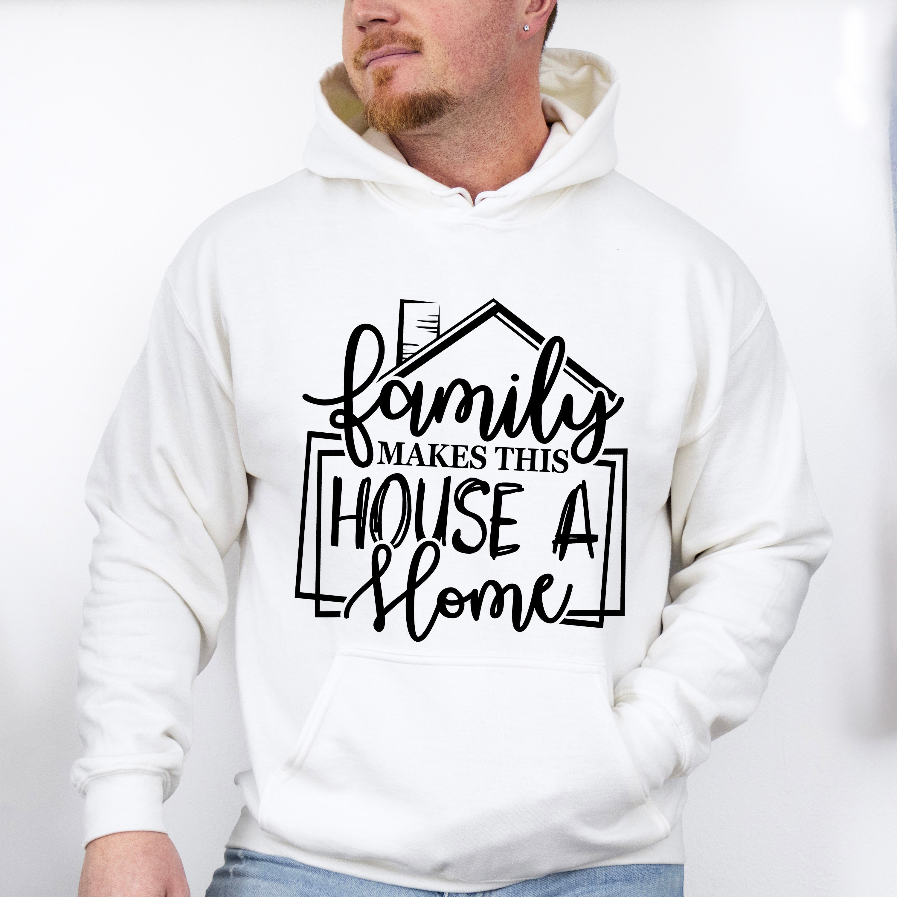 Family Makes This House - Family Reunion Unisex Crewneck T-Shirt Sweatshirt Hoodie