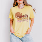 Gobble Turkey Silhouette - Thanksgiving Theme Unisex Crewneck T-Shirt Sweatshirt Hoodie