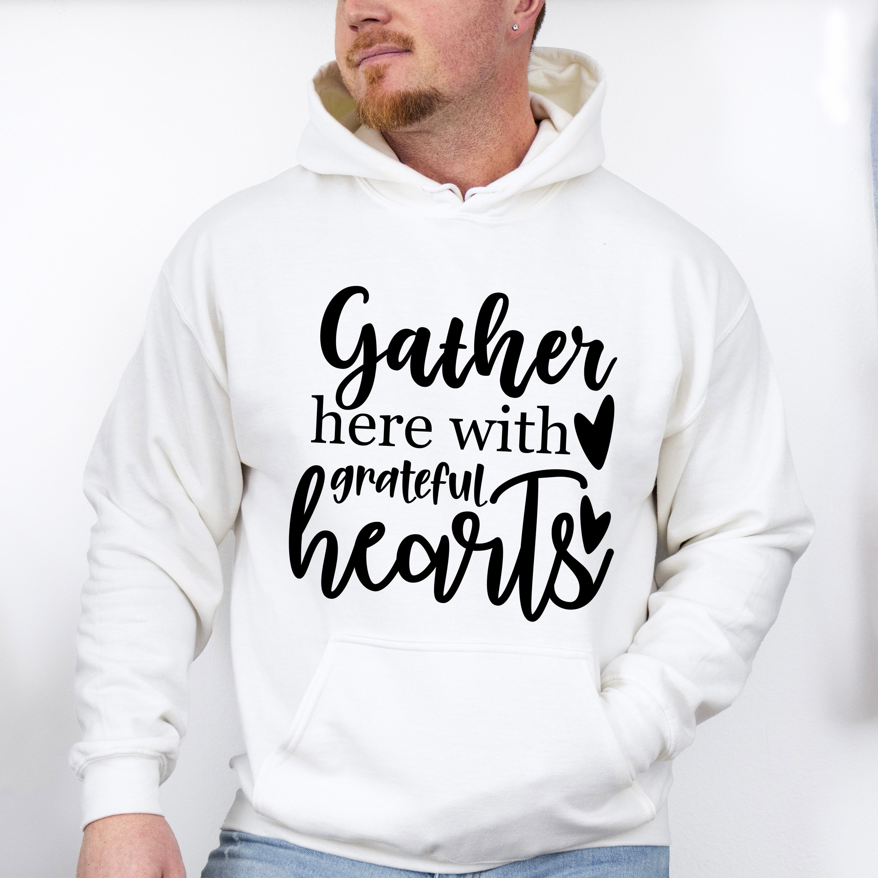 Gather Here With Grateful Hearts - Family Reunion Unisex Crewneck T-Shirt Sweatshirt Hoodie