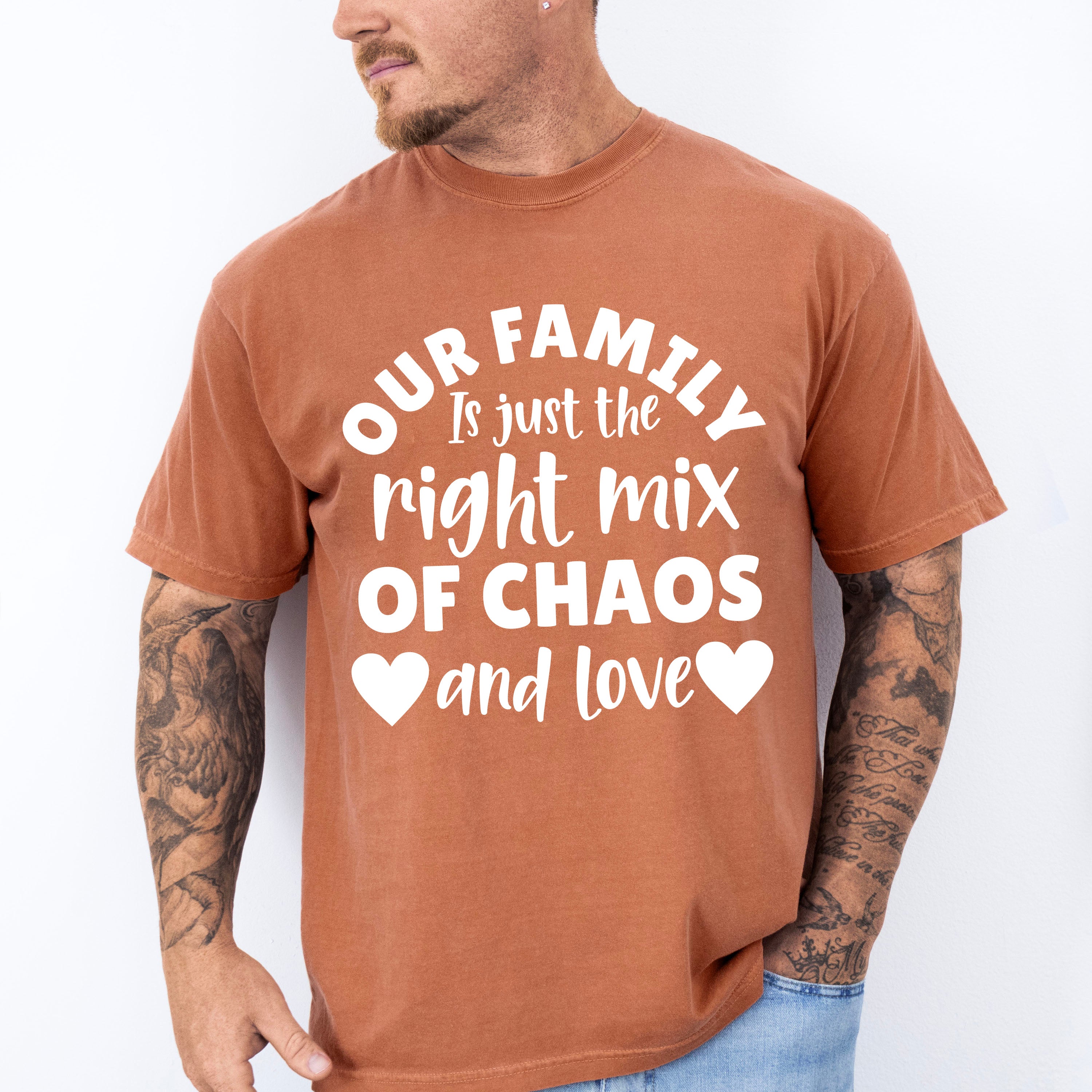 Right Mix Of Chaos - Family Reunion Unisex Crewneck T-Shirt Sweatshirt Hoodie