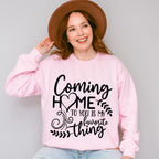 Coming Home To You - Family Reunion Unisex Crewneck T-Shirt Sweatshirt Hoodie