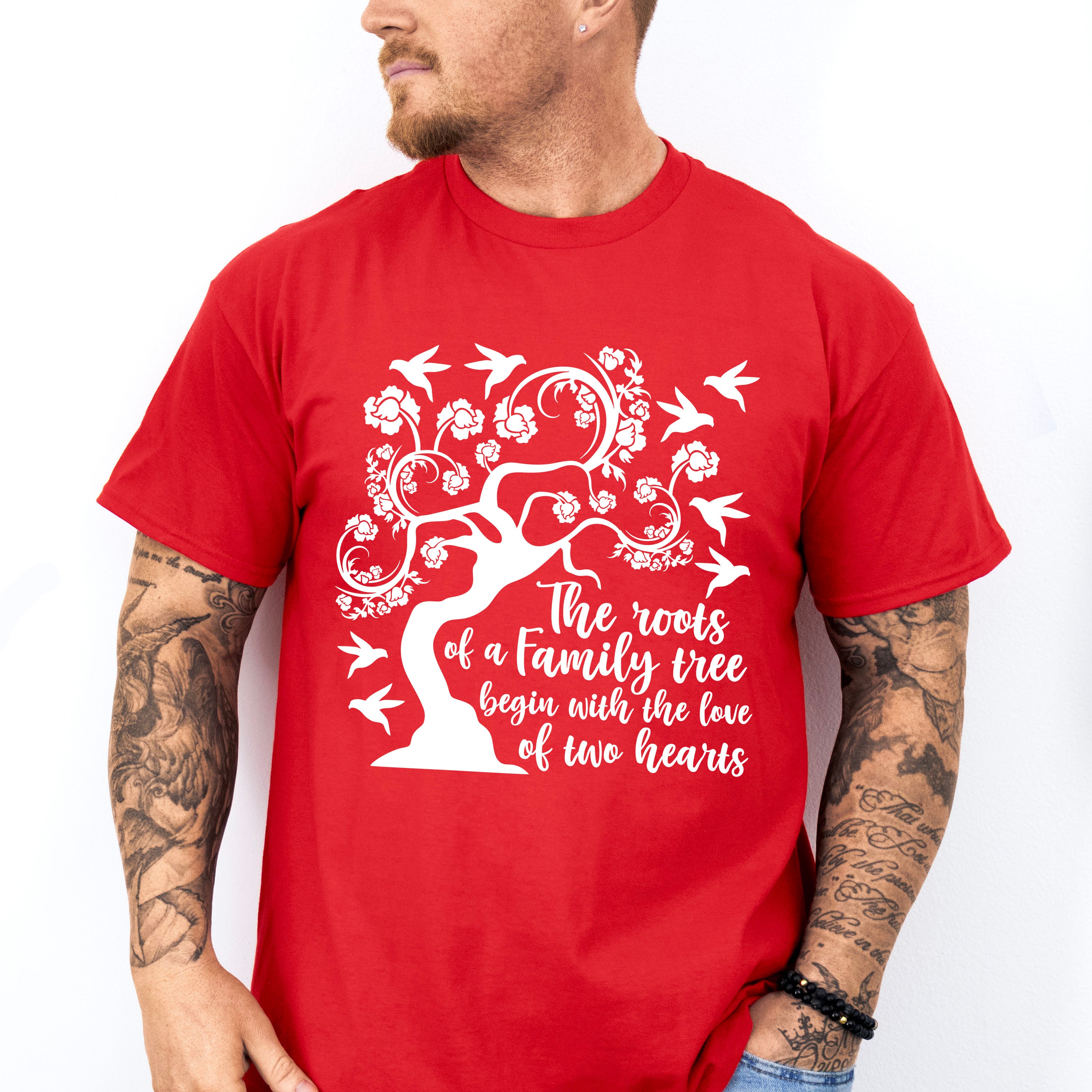 Family Roots Tree Design - Family Reunion Unisex Crewneck T-Shirt Sweatshirt Hoodie