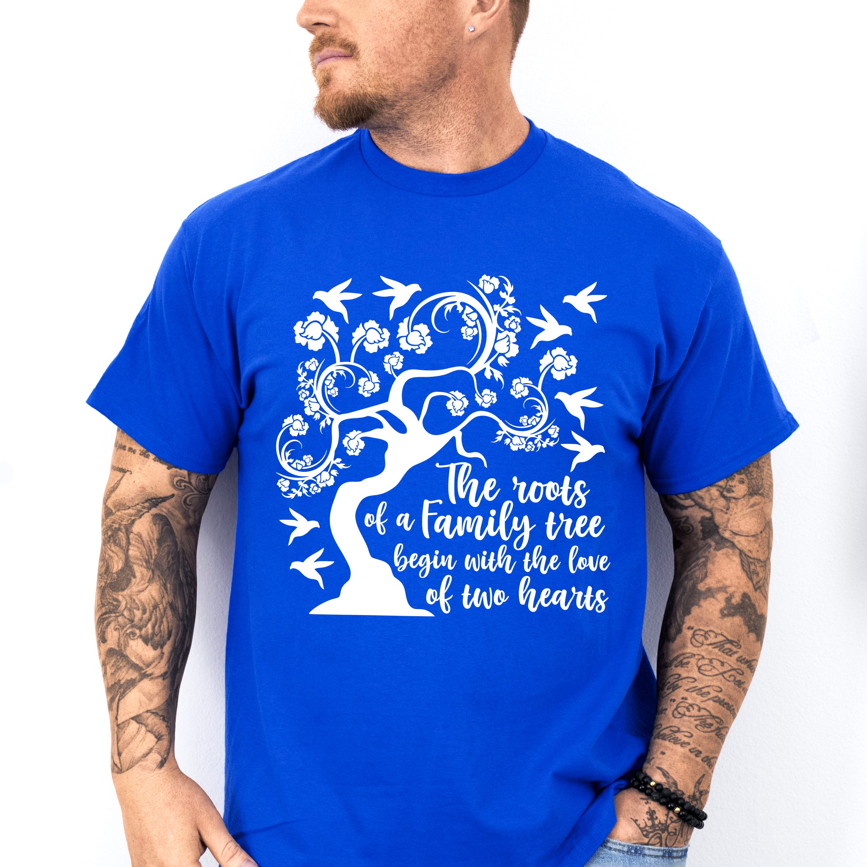 Family Roots Tree Design - Family Reunion Unisex Crewneck T-Shirt Sweatshirt Hoodie