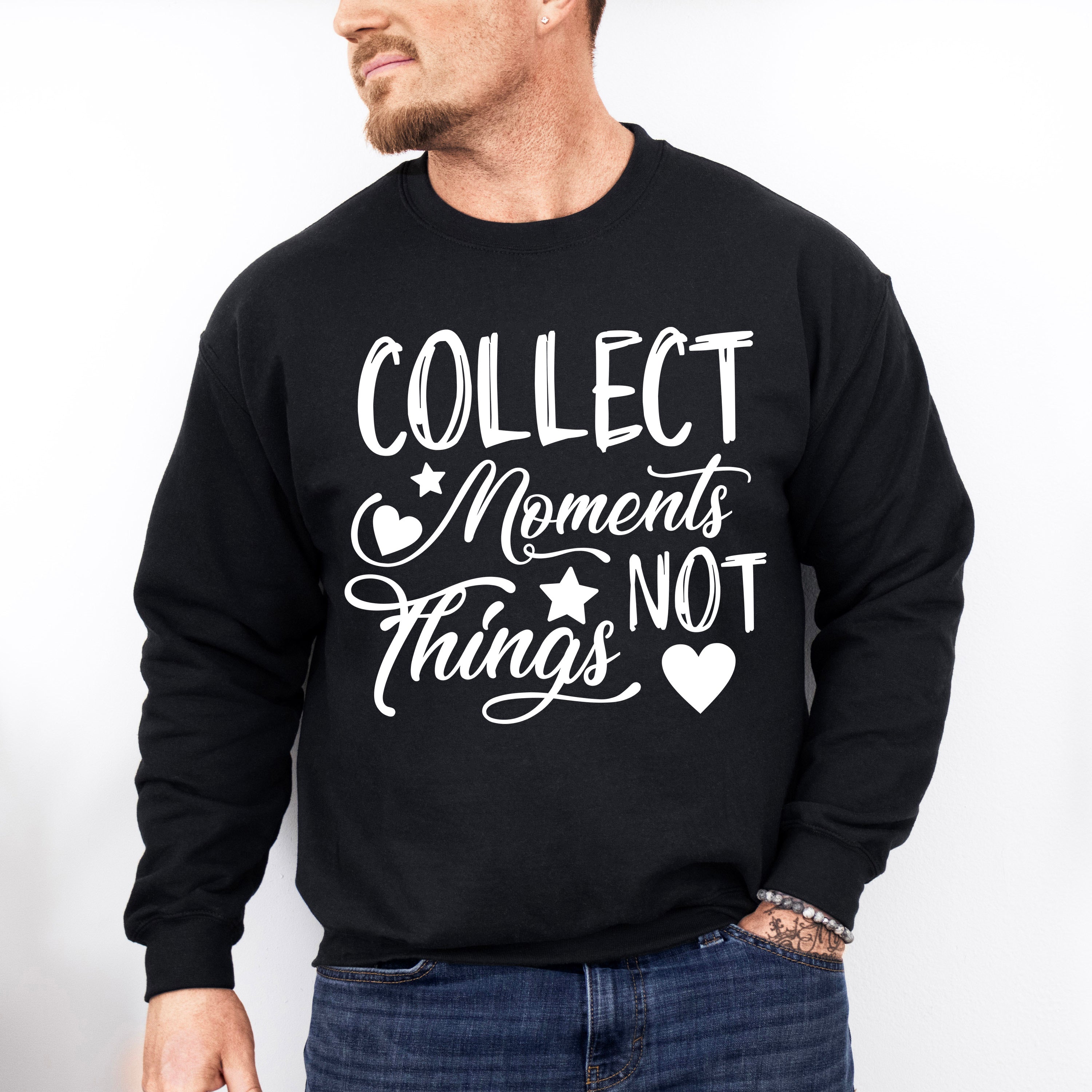 Collect Moments Not Things - Family Reunion Unisex Crewneck T-Shirt Sweatshirt Hoodie