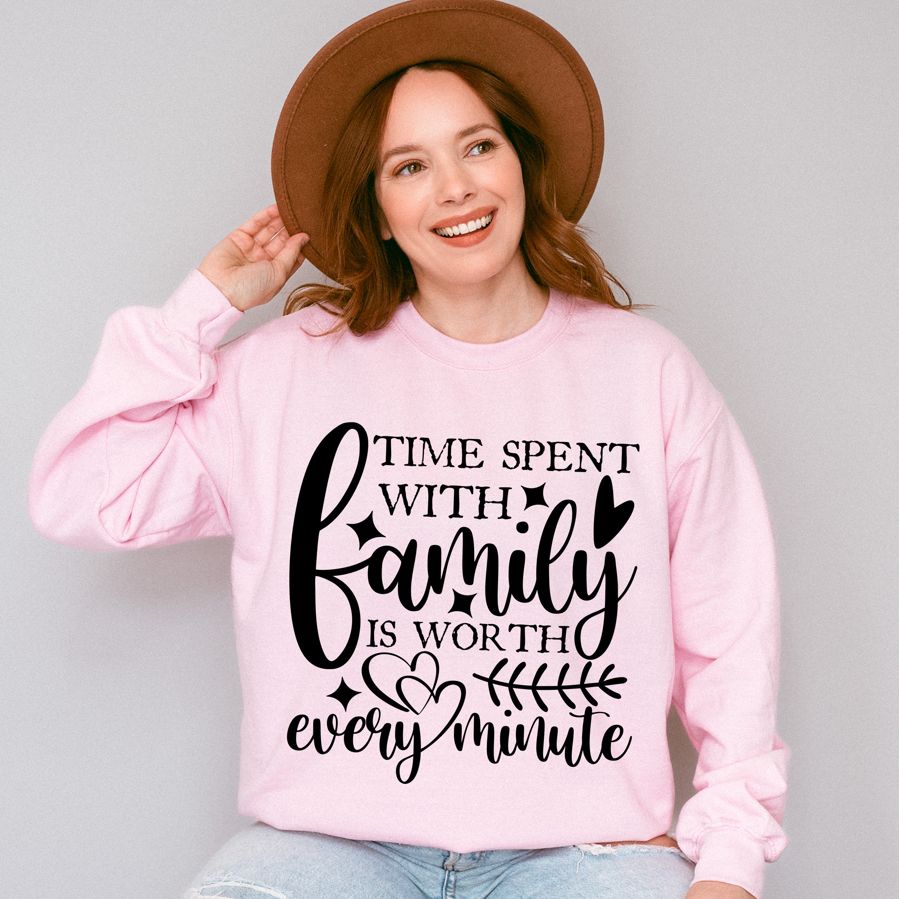 Time Spent With Family - Family Reunion Unisex Crewneck T-Shirt Sweatshirt Hoodie