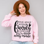 Time Spent With Family - Family Reunion Unisex Crewneck T-Shirt Sweatshirt Hoodie