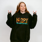 Happy Thanksgiving Gobble Design - Thanksgiving Theme Unisex Crewneck T-Shirt Sweatshirt Hoodie