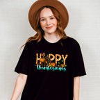 Happy Thanksgiving Gobble Design - Thanksgiving Theme Unisex Crewneck T-Shirt Sweatshirt Hoodie