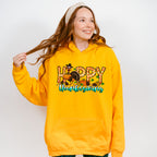 Happy Thanksgiving Gobble Design - Thanksgiving Theme Unisex Crewneck T-Shirt Sweatshirt Hoodie