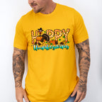 Happy Thanksgiving Gobble Design - Thanksgiving Theme Unisex Crewneck T-Shirt Sweatshirt Hoodie
