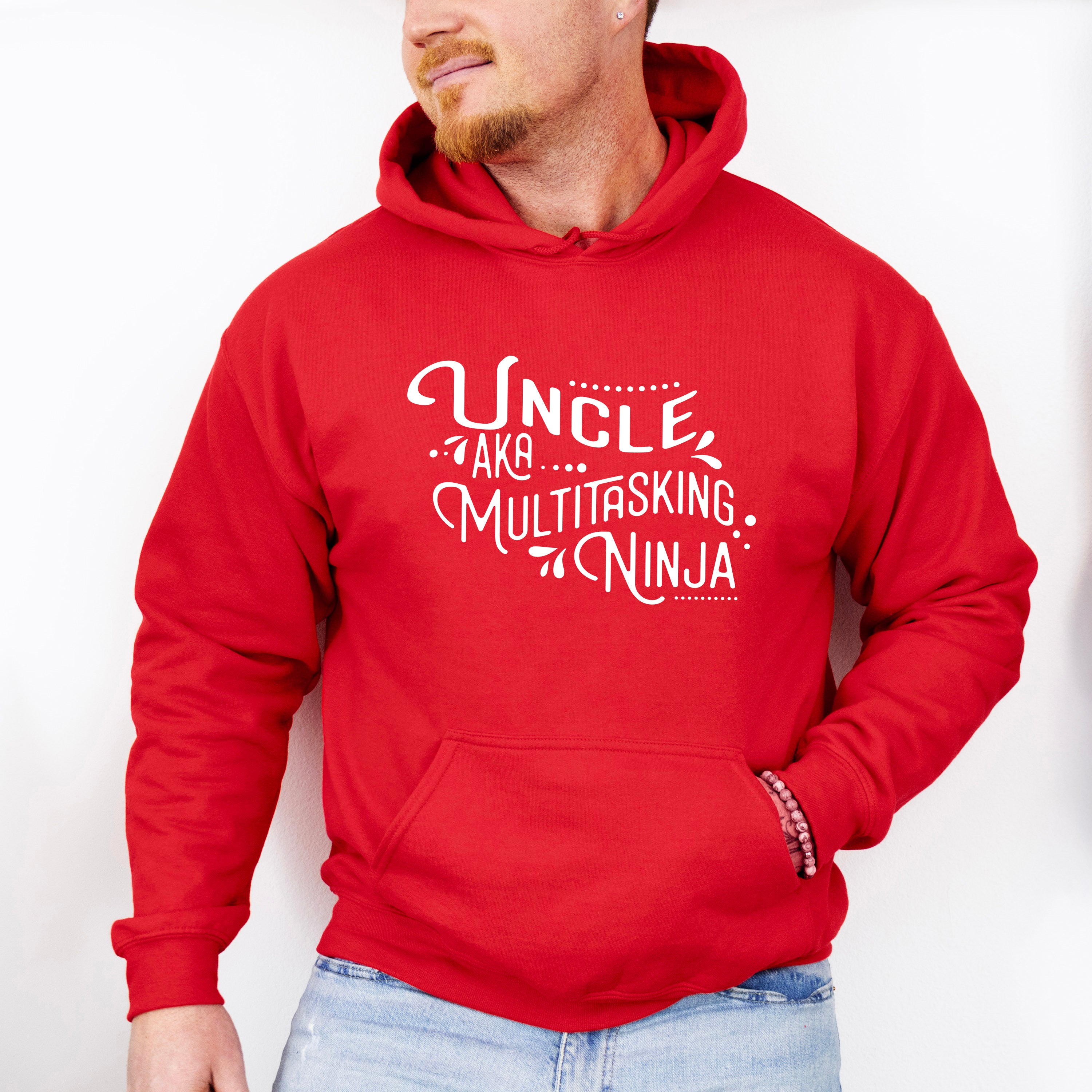 AKA Multitasking Ninja - Uncle Unisex Crewneck T-Shirt Sweatshirt Hoodie
