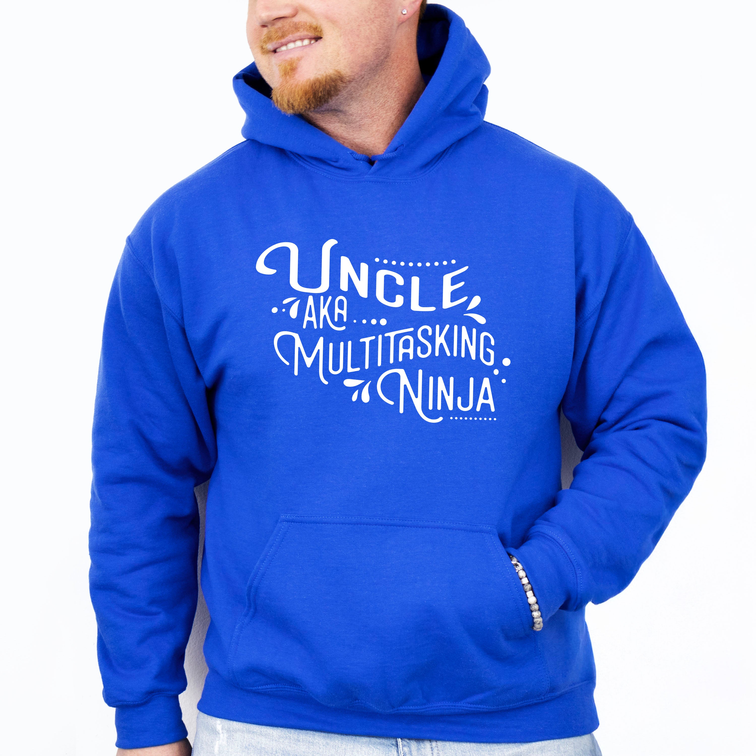 AKA Multitasking Ninja - Uncle Unisex Crewneck T-Shirt Sweatshirt Hoodie