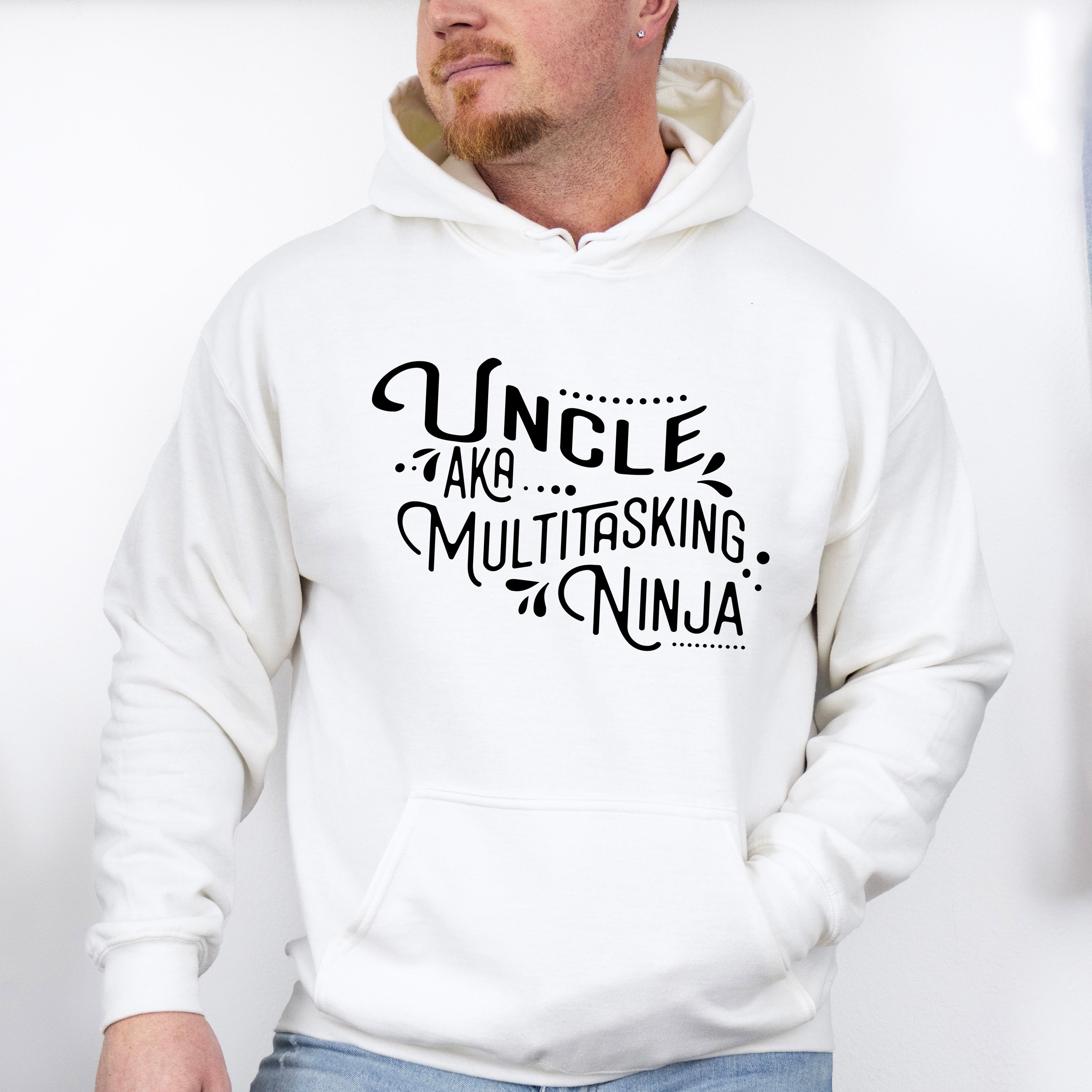 AKA Multitasking Ninja - Uncle Unisex Crewneck T-Shirt Sweatshirt Hoodie